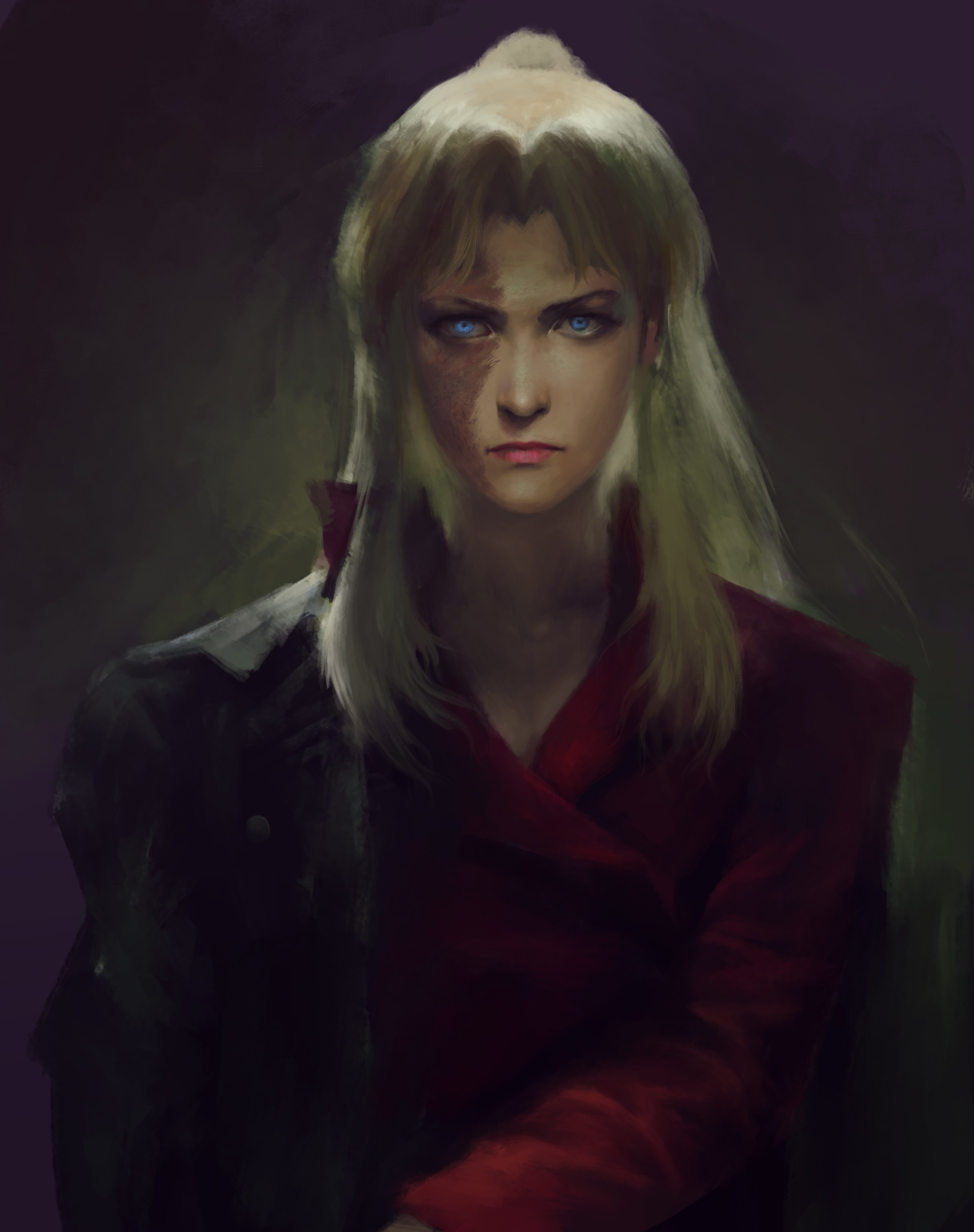 anime girls, 4K, Black Lagoon, Balalaika, Phone HD Wallpaper