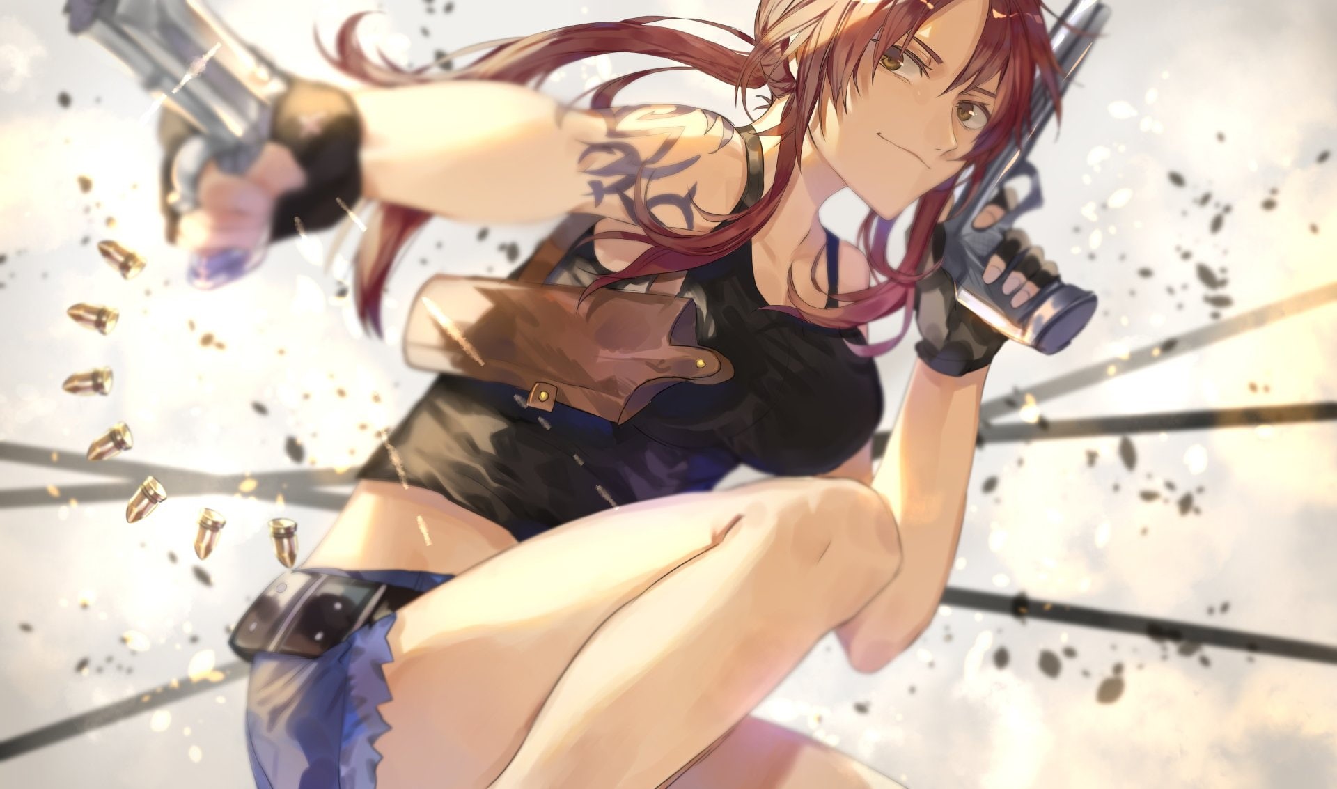 Revy (Black Lagoon), 1080P, Anime, Black Lagoon, HD Wallpaper