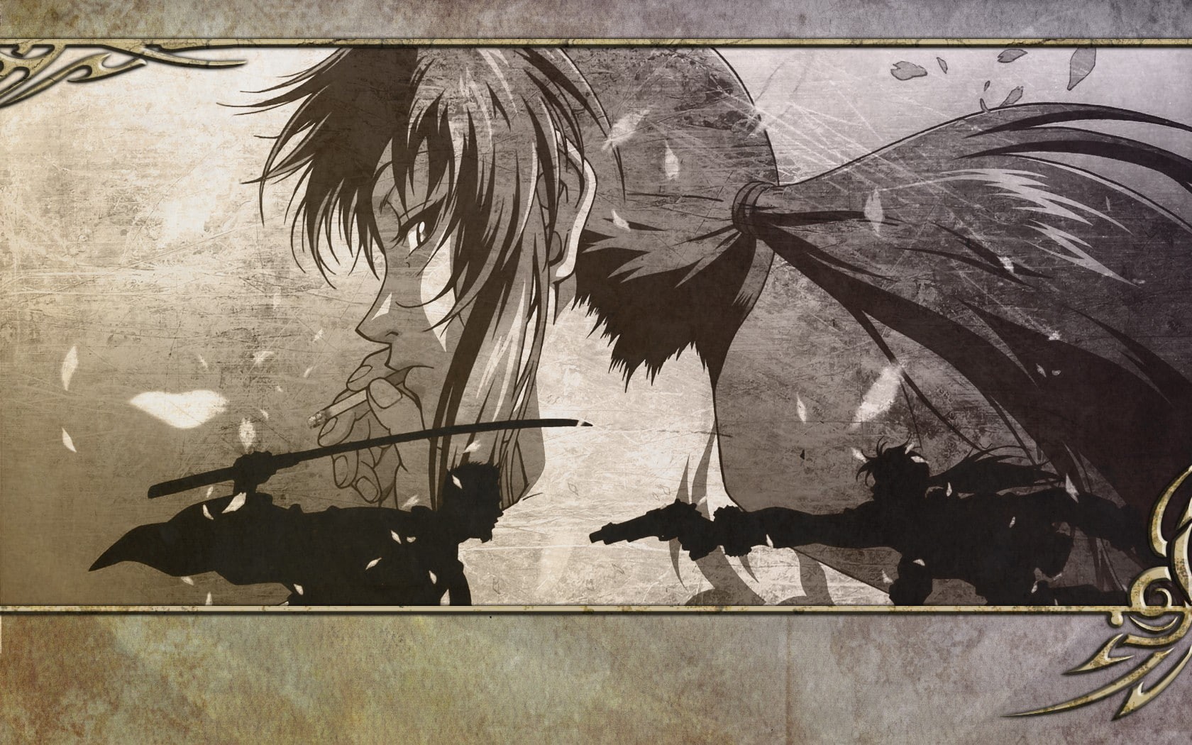 Black Lagoon, 720P, Revy, smoking, anime, anime girls, HD Wallpaper