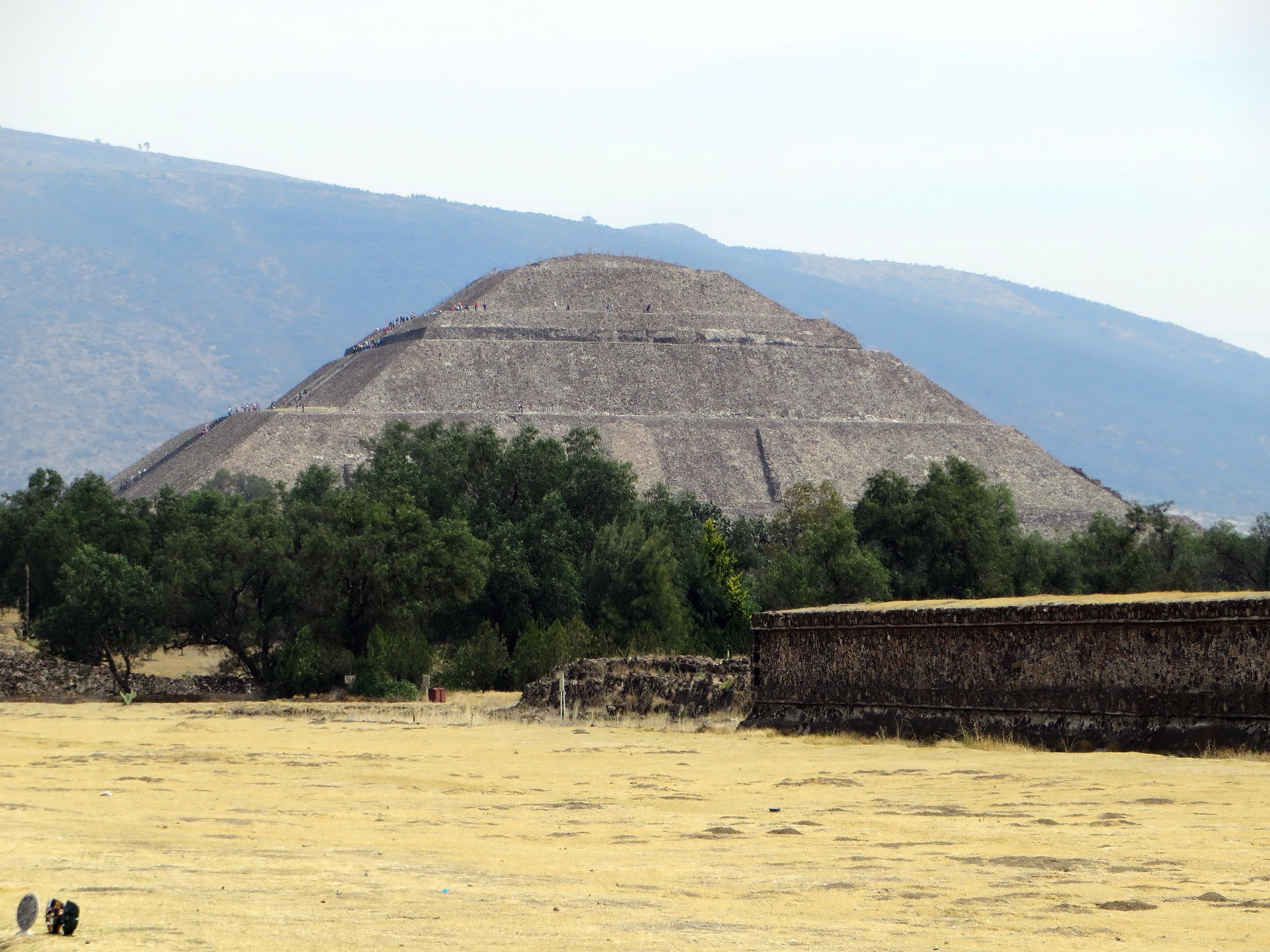archaeology, 4K, travel, esplanade, outdoors, ancient history, travel destinations, history, mountain, Mexico, ancient, plant, tourism, city of the gods, HD Wallpaper