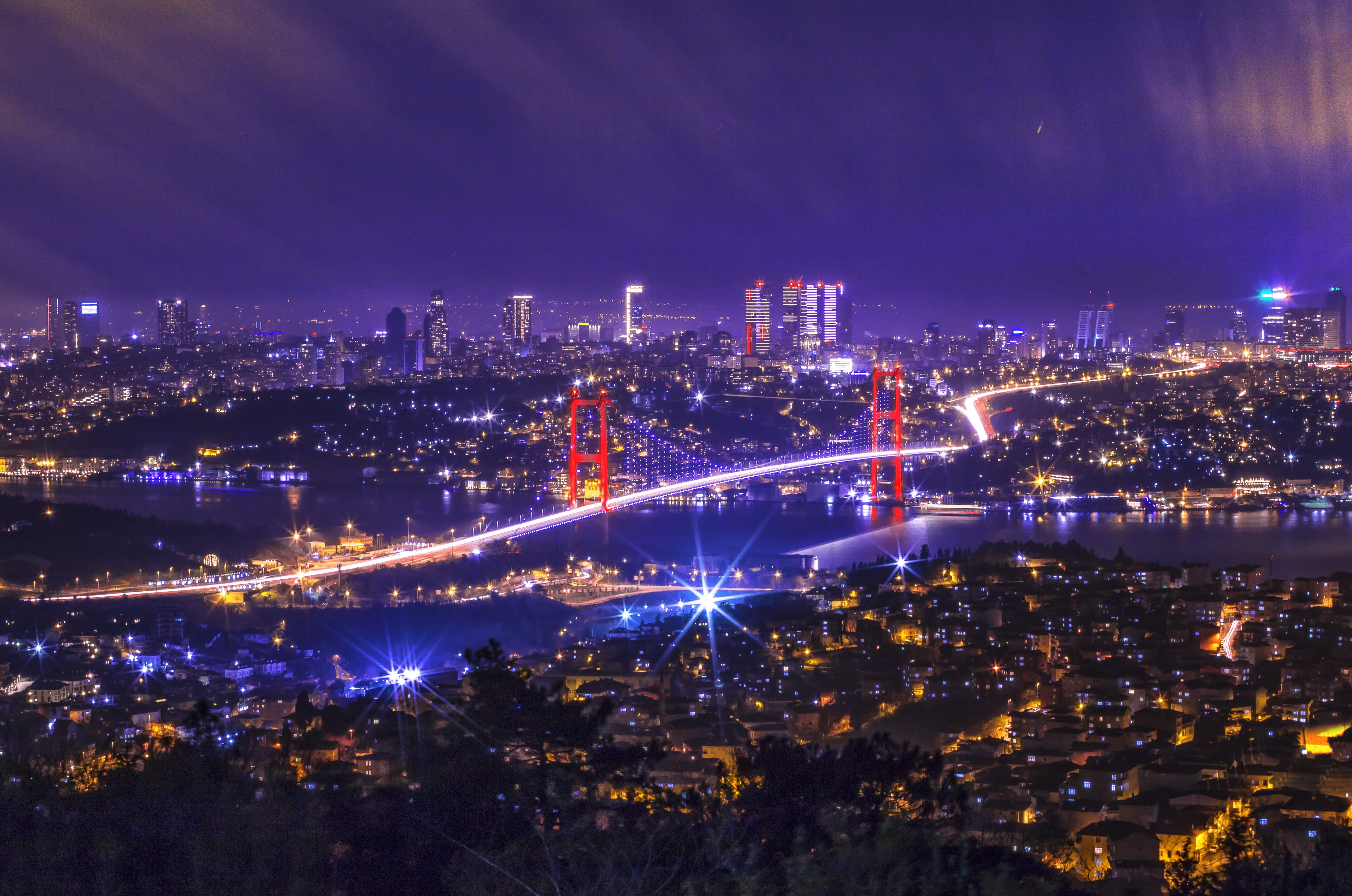 building, residential district, wanderlust, urban skyline, architecture, bogazici, europe, turkey, panorama, travel, metropol, building exterior, longexposure, HD Wallpaper