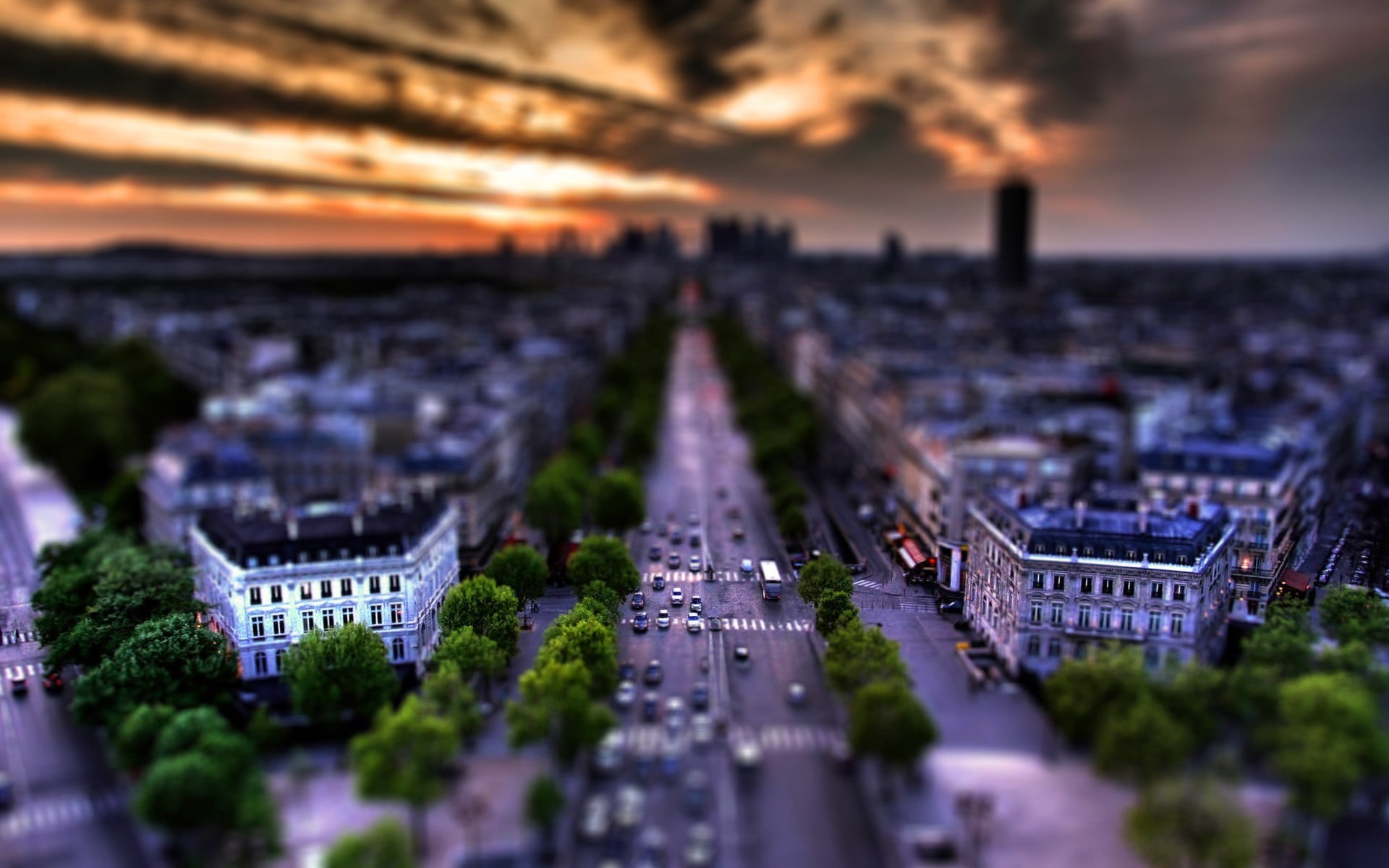 outdoors, building Exterior, France, roof, road, eiffel Tower, cityscape, white, famous Place, night, urban Skyline, 1080P, aerial View, buildings, transportation, HD Wallpaper