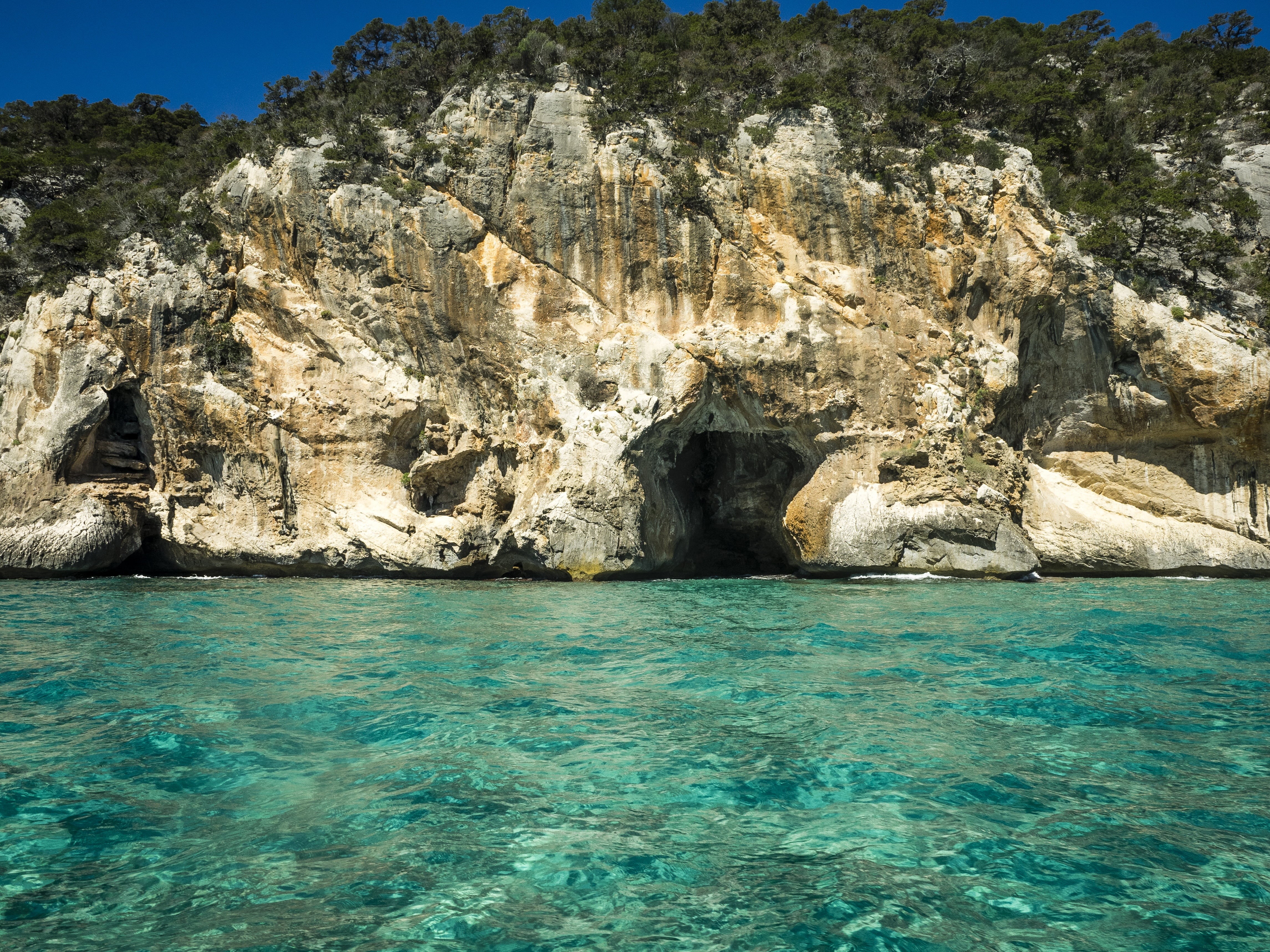 mediterranean, island, wave, formation, gorgeous, sardinia, tourism, weather, coast line, blue, near, waterfront, mediterranean Sea, boot, nature, air, HD Wallpaper