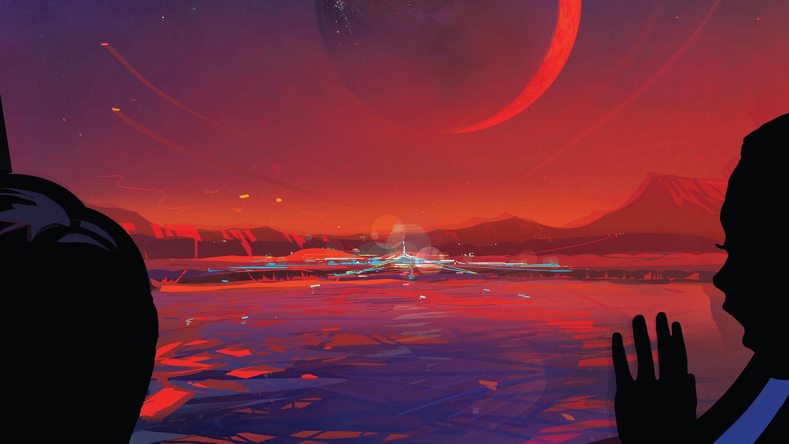 2K, space, Trappist-1e, NASA, space travel, HD Wallpaper