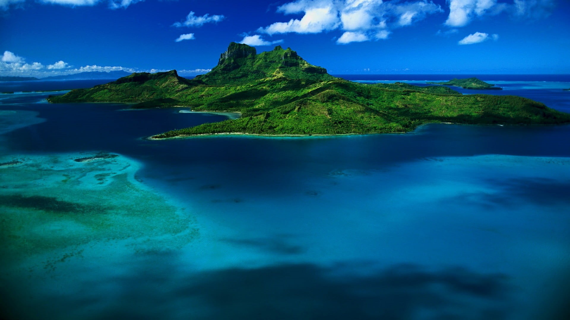 mauritius island, environment, island, idyllic, tranquility, water, reflection, no people, mount scenery, nature, beauty in nature, headland, scenics - nature, HD Wallpaper