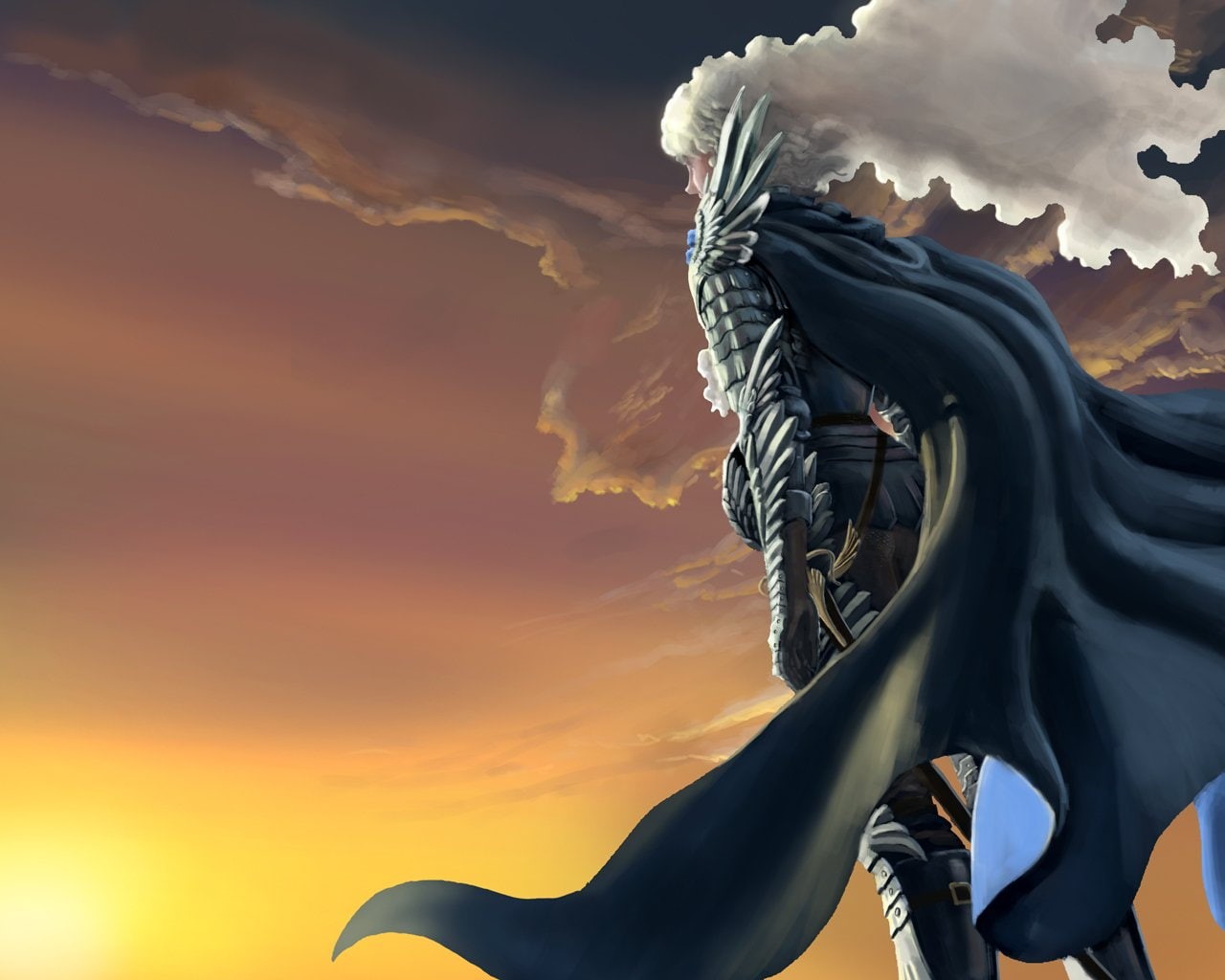 Anime, Griffith (Berserk), Grifis, Berserk, 720P, HD Wallpaper