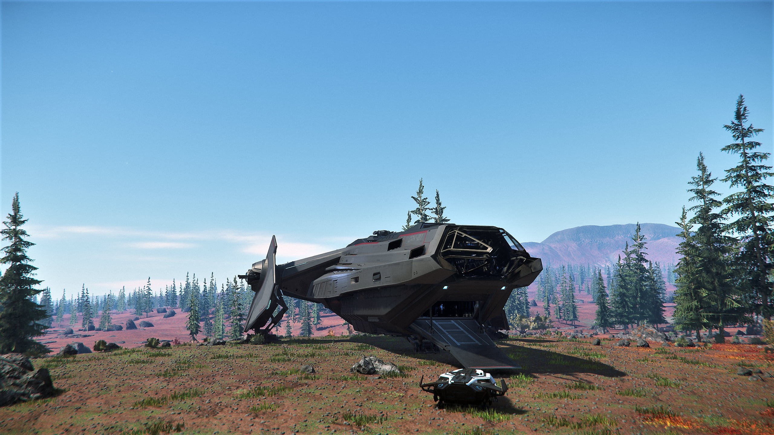 Anvil Carrack, Star Citizen, 2K, HD Wallpaper