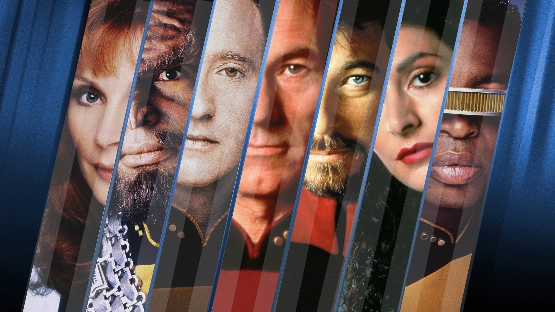 Data (Star Trek), Beverly Crusher, 1080P, Star Trek, Star Trek: The Next Generation, Jean-Luc Picard, Geordi La Forge, Deanna Troi, William T. Riker, Worf, HD Wallpaper