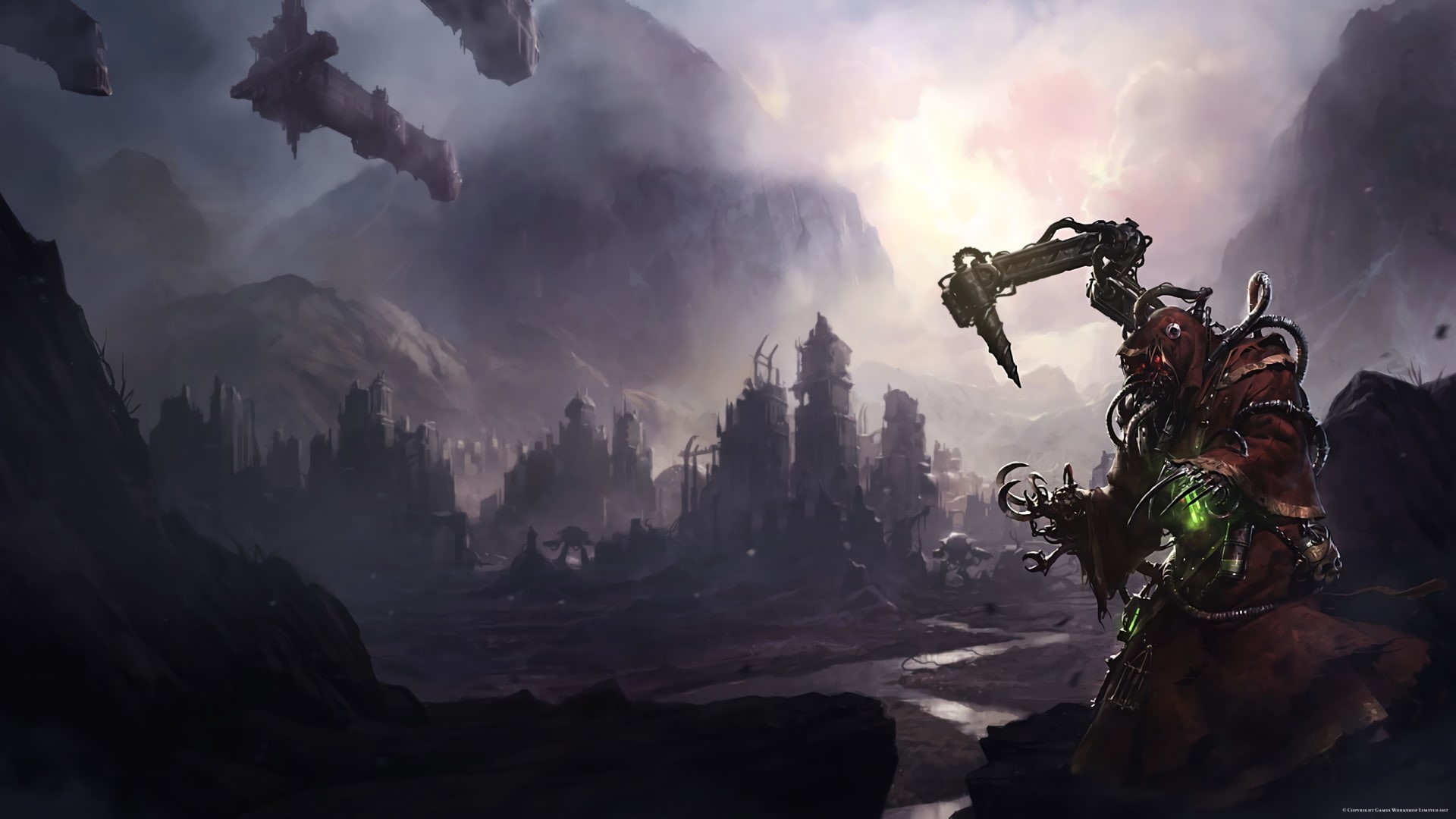 1080P, Adeptus Mechanicus, 1920x1080 px, Warhammer 40, HD Wallpaper