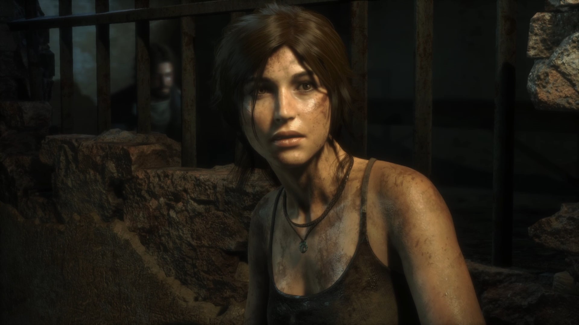 Tomb Raider, abandoned, architecture, history, looking at camera, young adult, video games, headshot, real people, front view, portrait, lifestyles, 1080P, HD Wallpaper