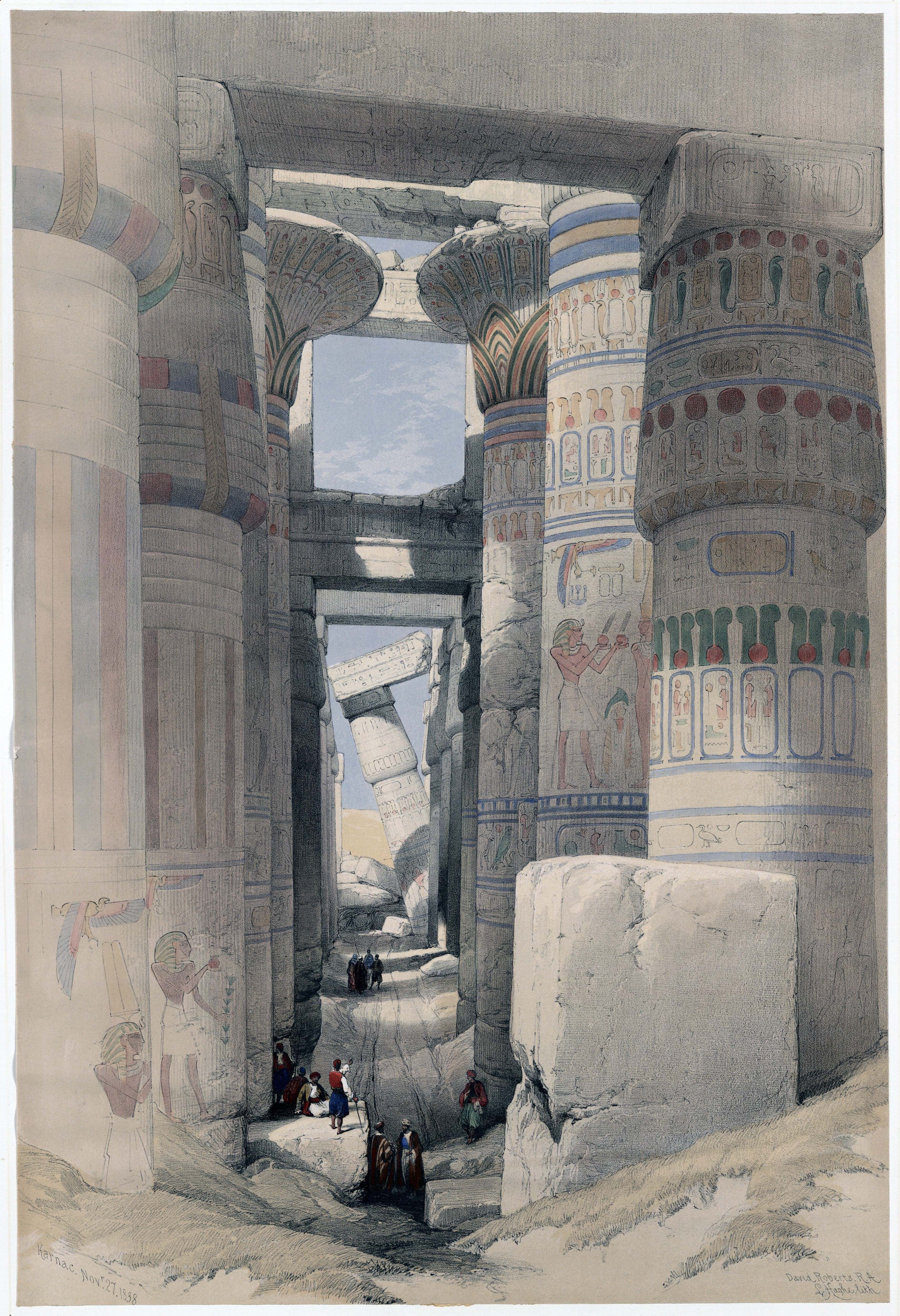 group of people, visit, pillared hall, city, lifestyles, tourism, day, luxor, ancient egyptian, building exterior, travel destinations, columnar, architecture, Phone HD Wallpaper