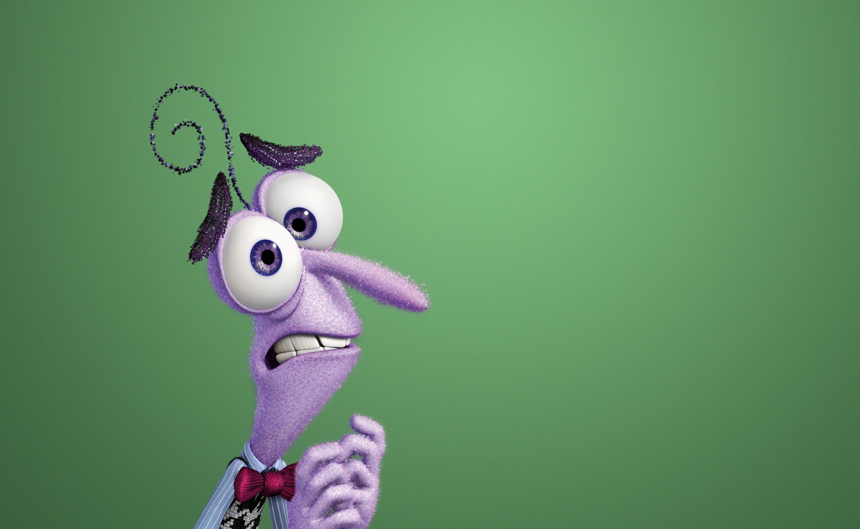 2K, Disney, purple, animal, no people, illustration, cartoon, Cartoons, art and craft, indoors, studio shot, craft, representation, pixar, animal representation, HD Wallpaper