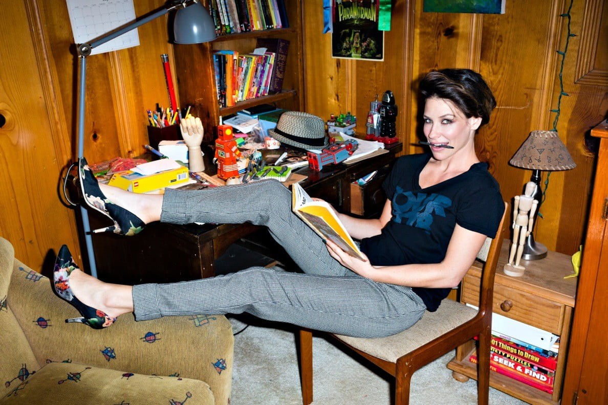 creativity, skill, one person, Evangeline Lilly, gray, neck, sleeved, chair, hairstyle, table, seat, young adult, women, pants, lifestyles, shirt, mid adult, HD Wallpaper