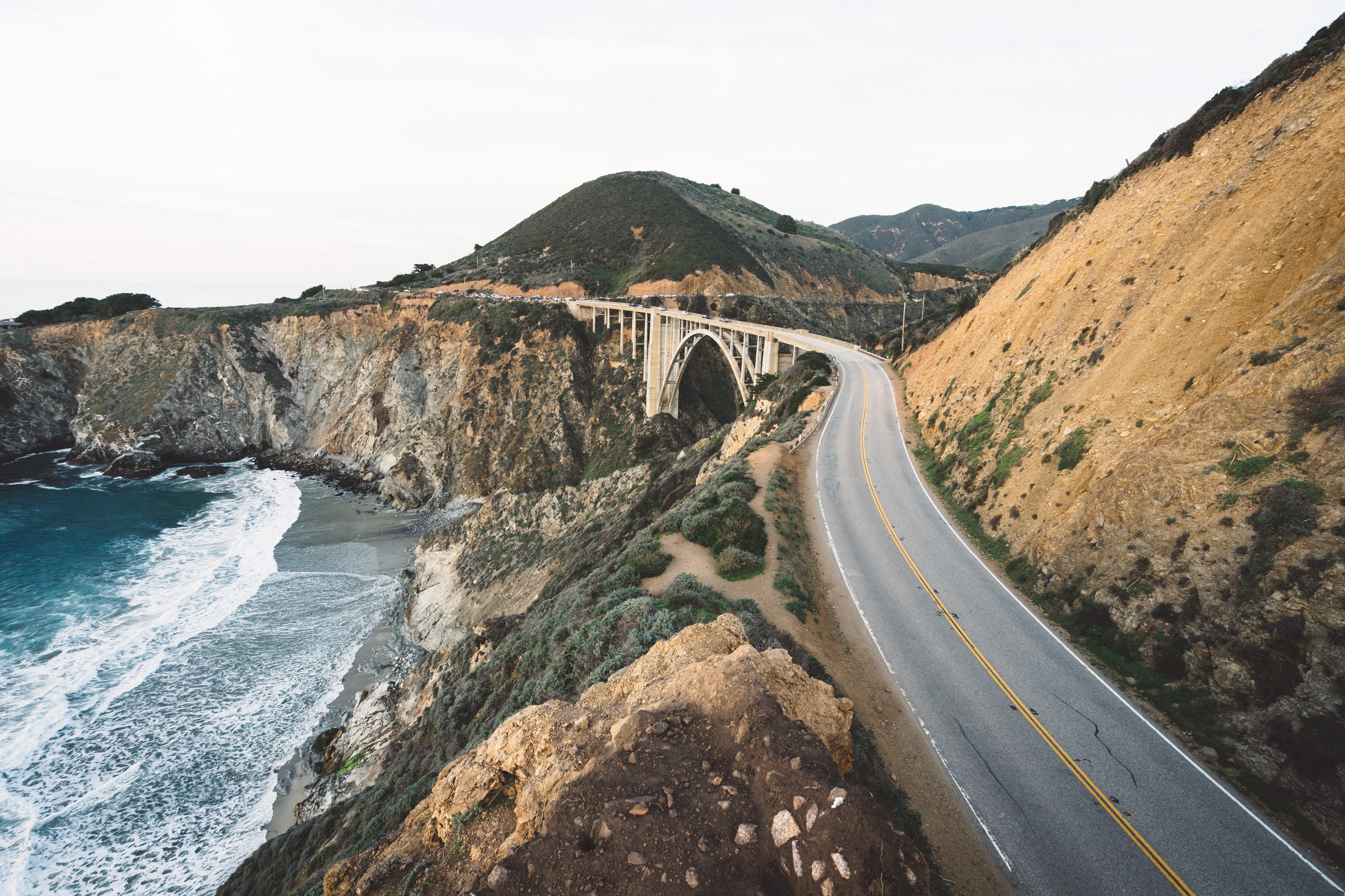 mountain range, shore, nature, Icons, no People, scenics, sky, california, non-urban scene, outdoors, photo, scenics - nature, connection, coastline, landscape, HD Wallpaper