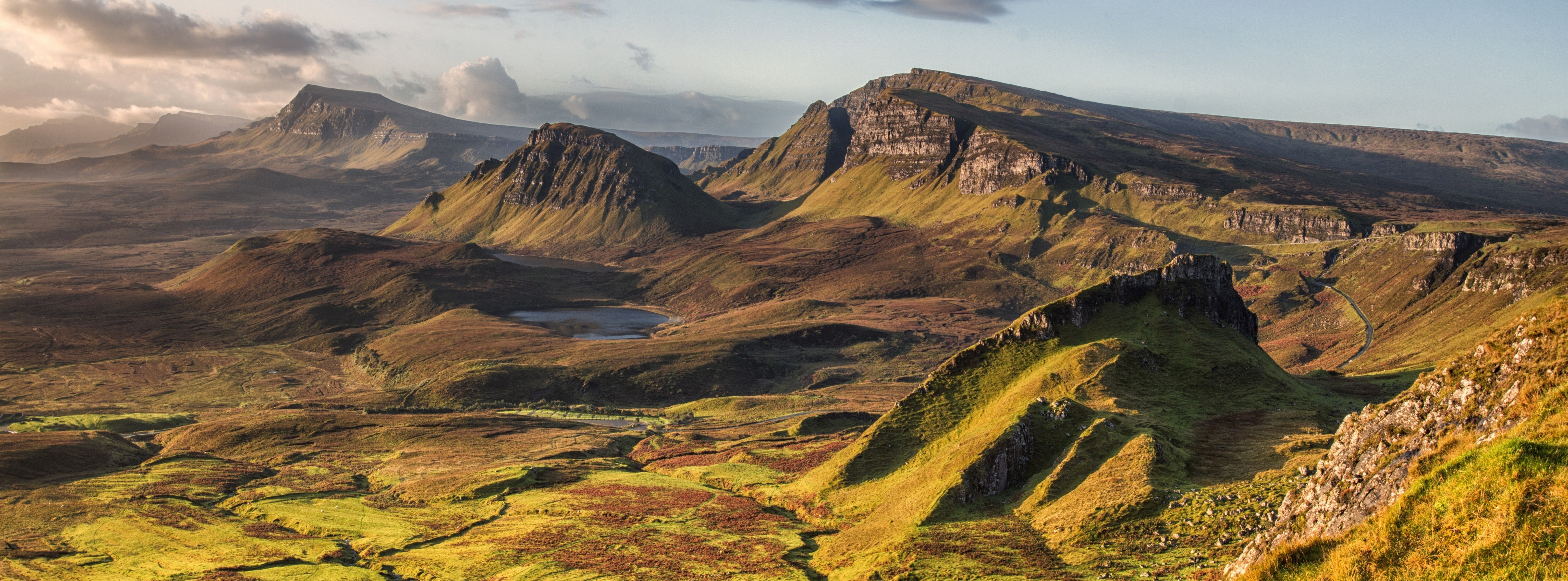 United Kingdom, Outstanding, isleofskye, Amazing, scenics - nature, Scotland, Landscape, Nature, quiraing, mountain, beauty in nature, land, mountain peak, HD Wallpaper