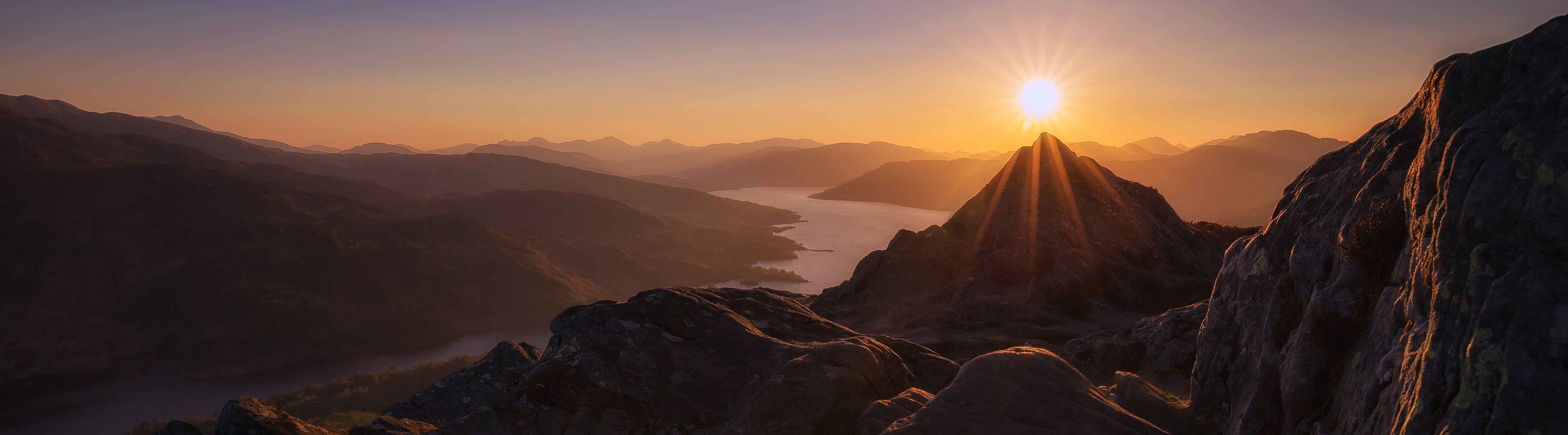 beauty in nature, Outdoors, environment, 5K, ben, rock - object, travel destinations, Europe, mountain peak, Nature, scenics - nature, sky, Panoramic, HD Wallpaper