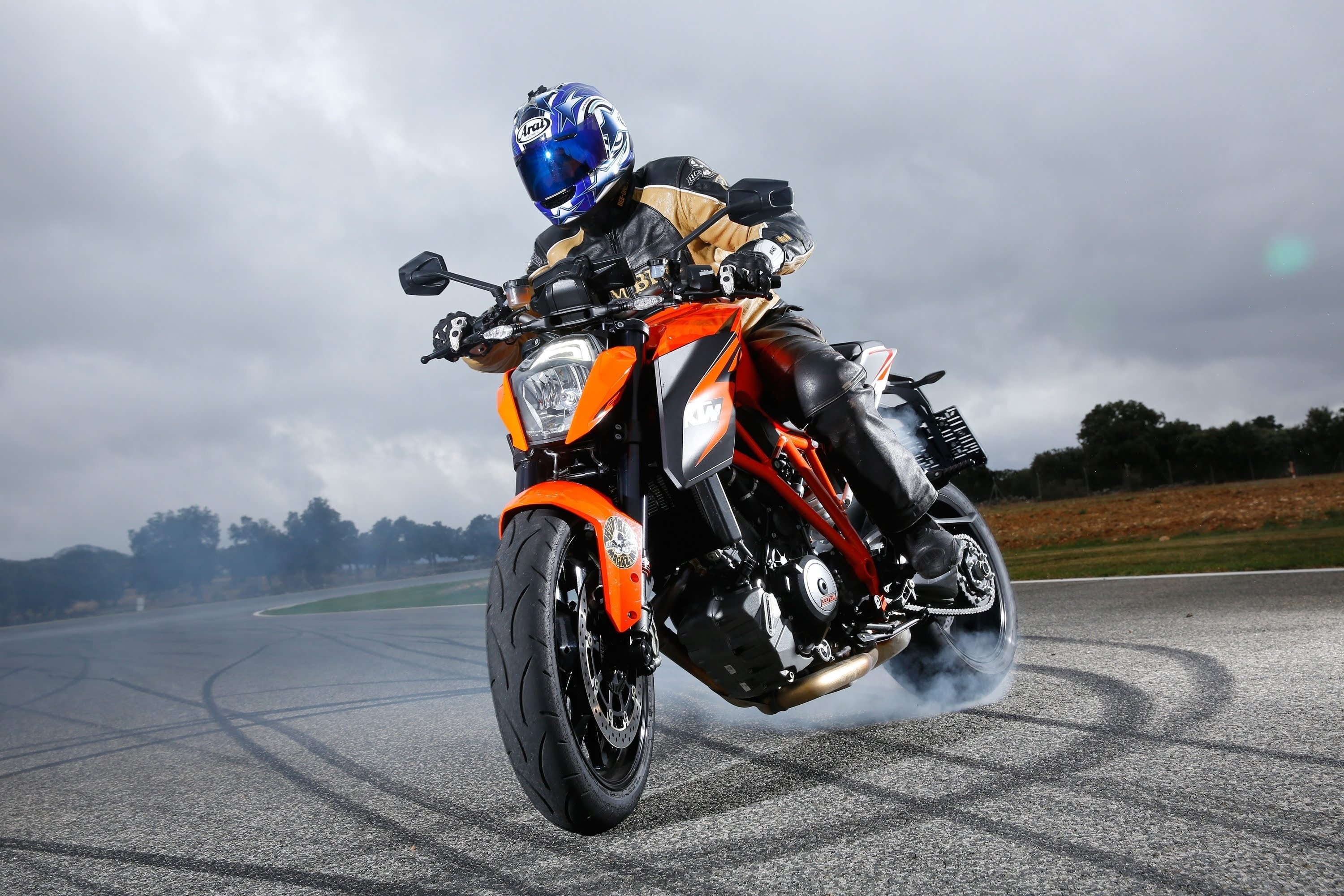 1290, duke-r, 2014, motorcycles, super, 2K, ktm, HD Wallpaper