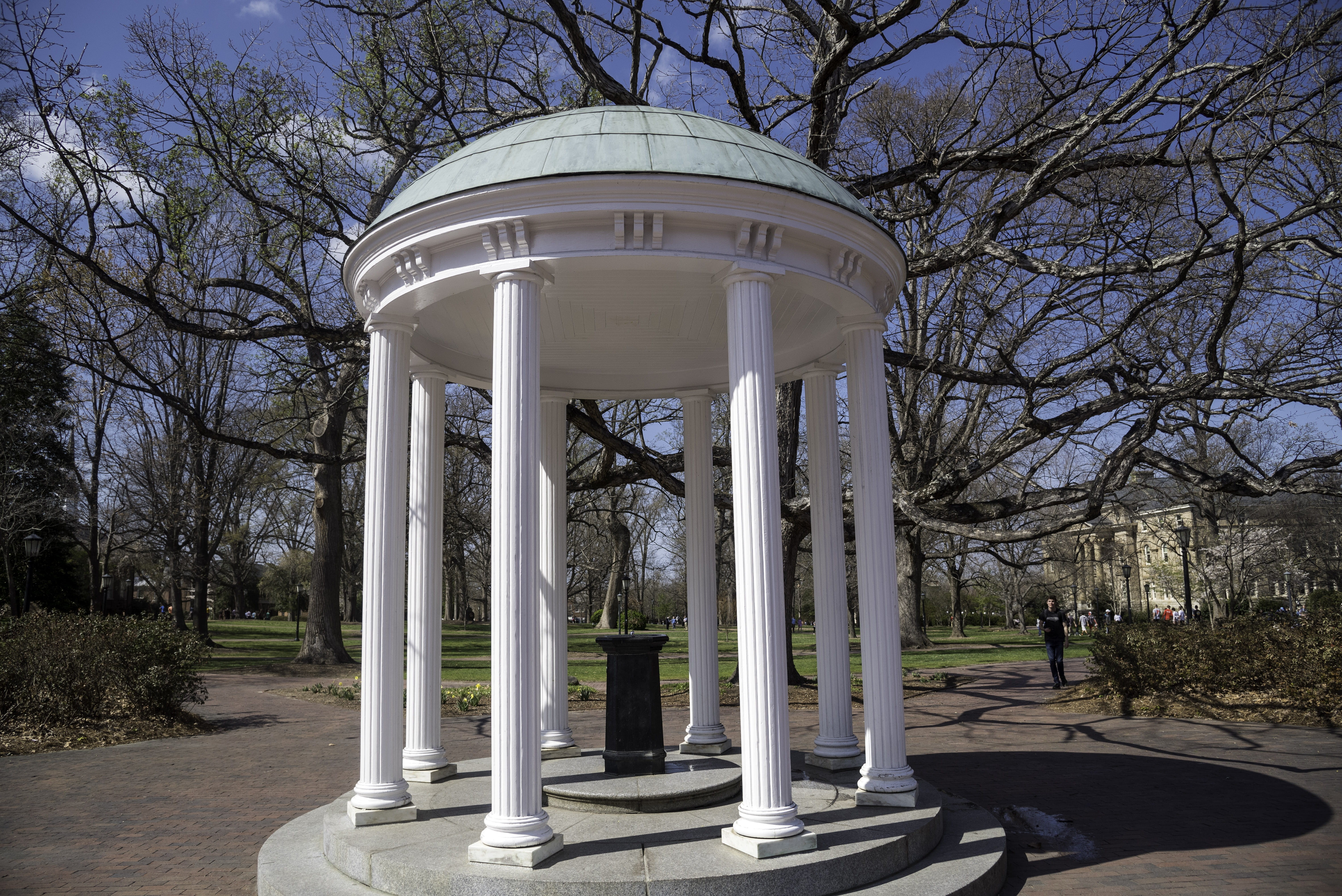 building Exterior, UNC, photos, water tower - storage tank, dome, no people, building, university of north carolina, north carolina, sky, campus, 5K, chapel, HD Wallpaper