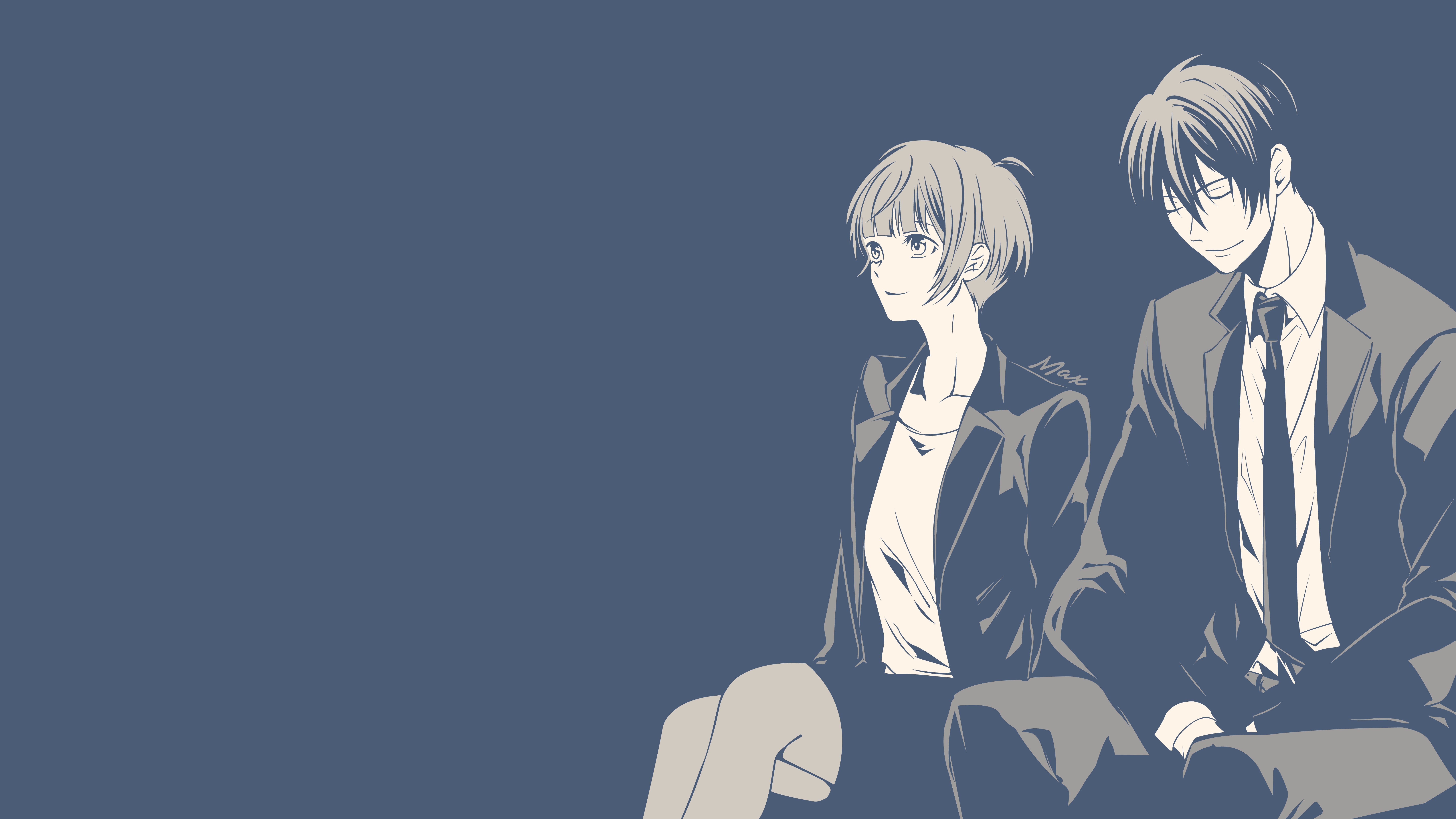 Psycho-Pass, 8K, Nobuchika Ginoza, Anime, Akane Tsunemori, HD Wallpaper
