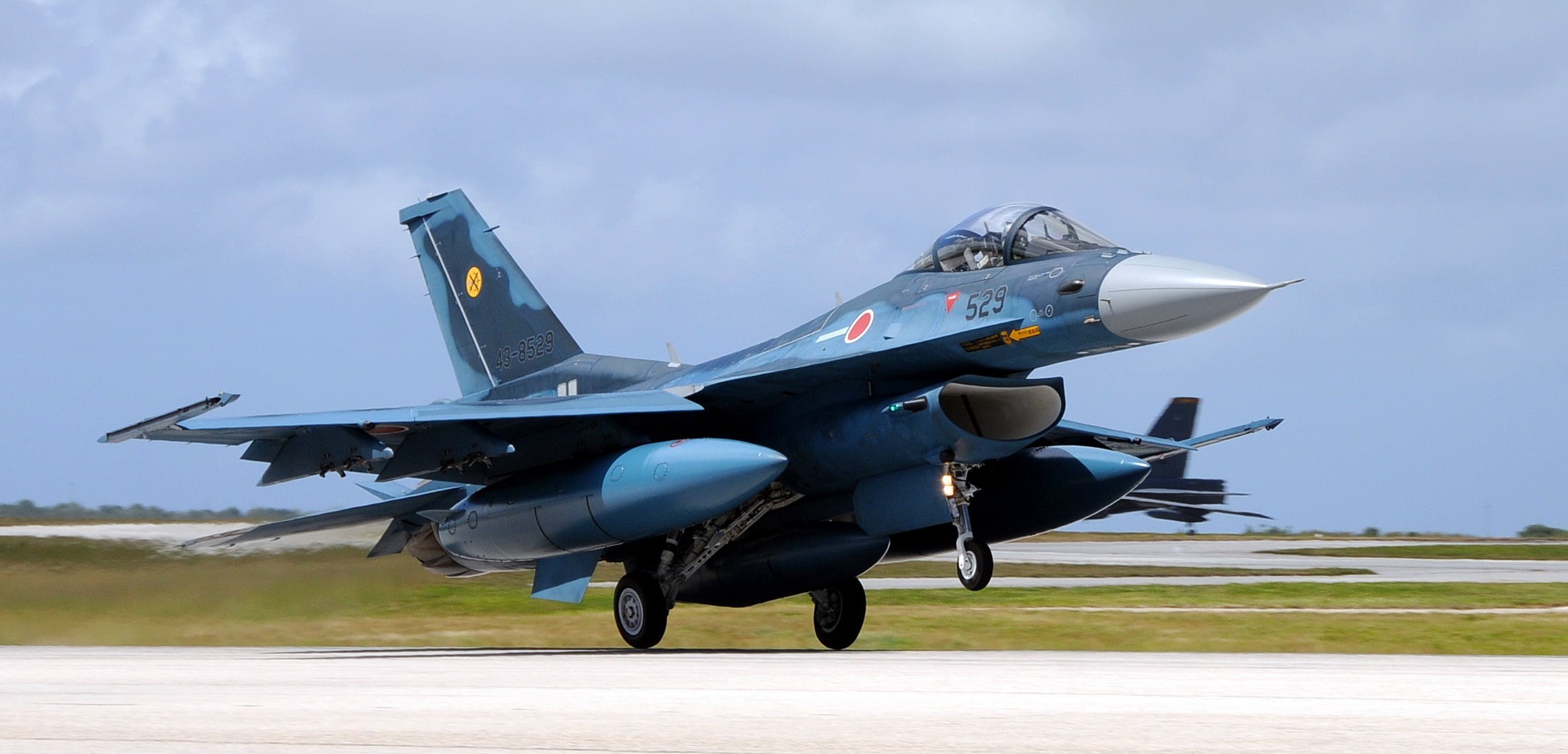 airplane, army, air force, explosive, air vehicle, warplanes, speed, cockpit, 1080P, Mitsubishi F-2, airport, flying, fighter plane, on the move, plane, HD Wallpaper