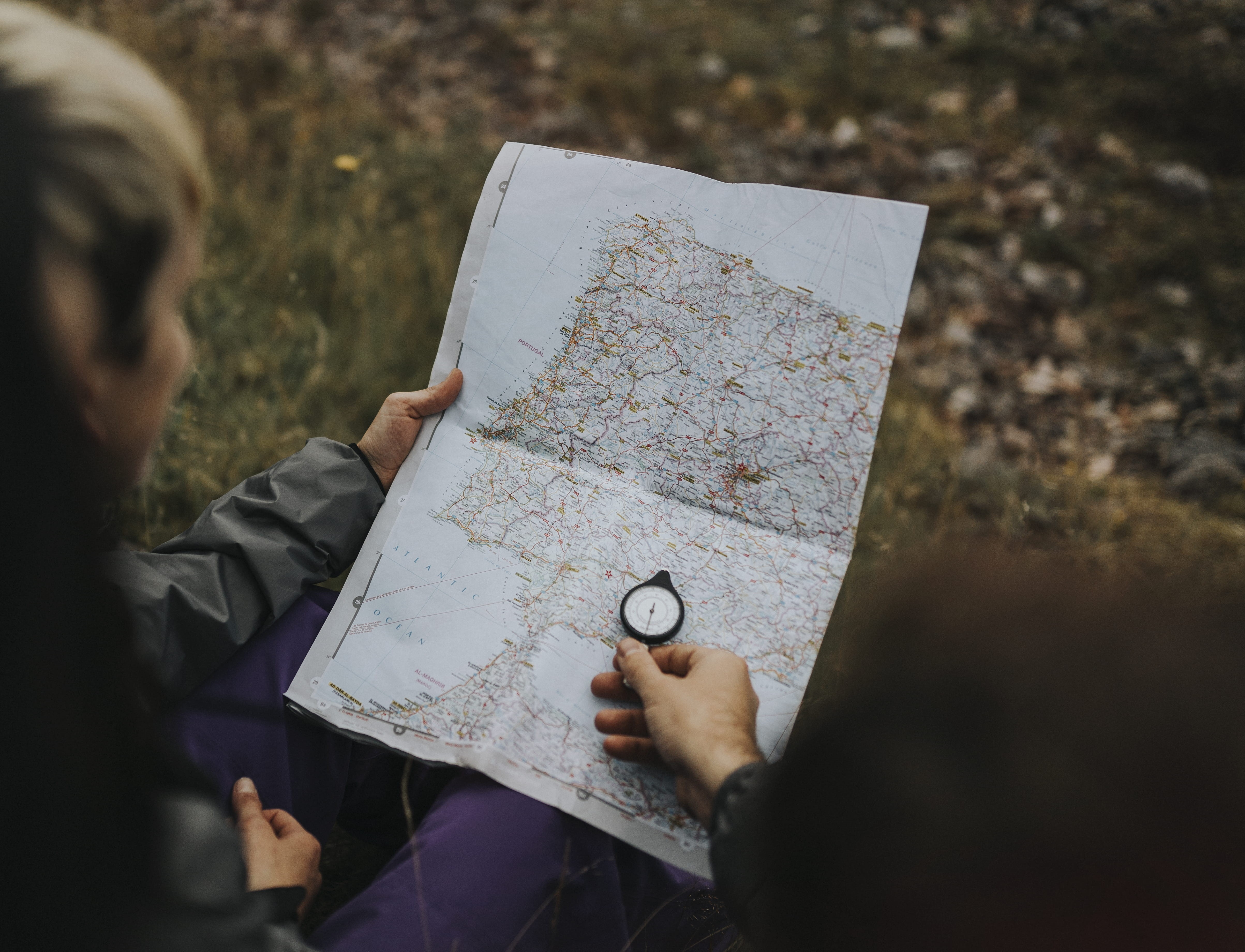 creativity, Glen Etive, ballachulish, drawing - activity, guidance, adult, person, leisure activity, compass, one person, map, direction, journey, art and craft, HD Wallpaper