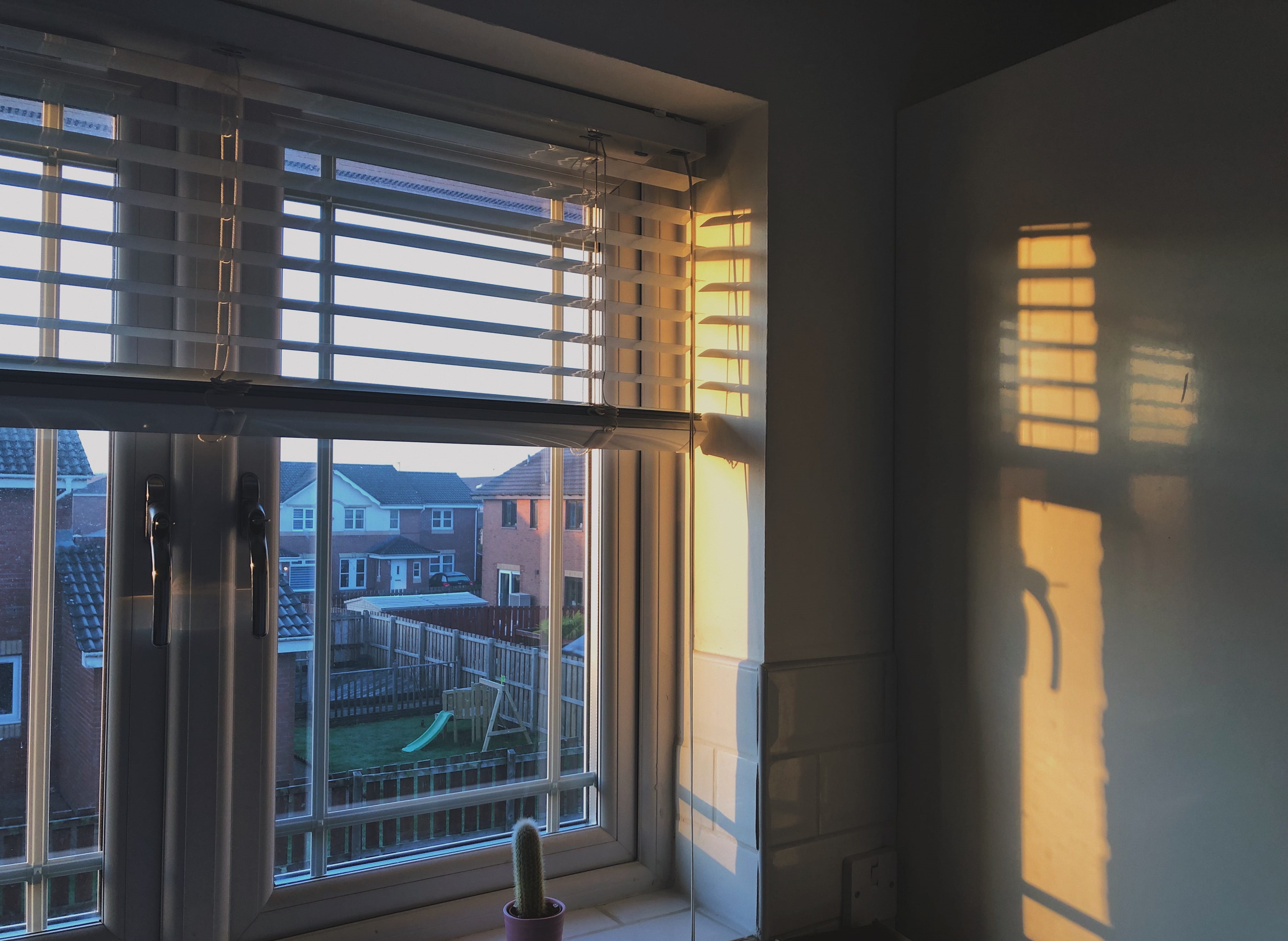 no people, reflection, transparent, nature, building, 4K, architecture, sunlight, city, built structure, glass, day, window, blinds, renfrewshire, window frame, HD Wallpaper