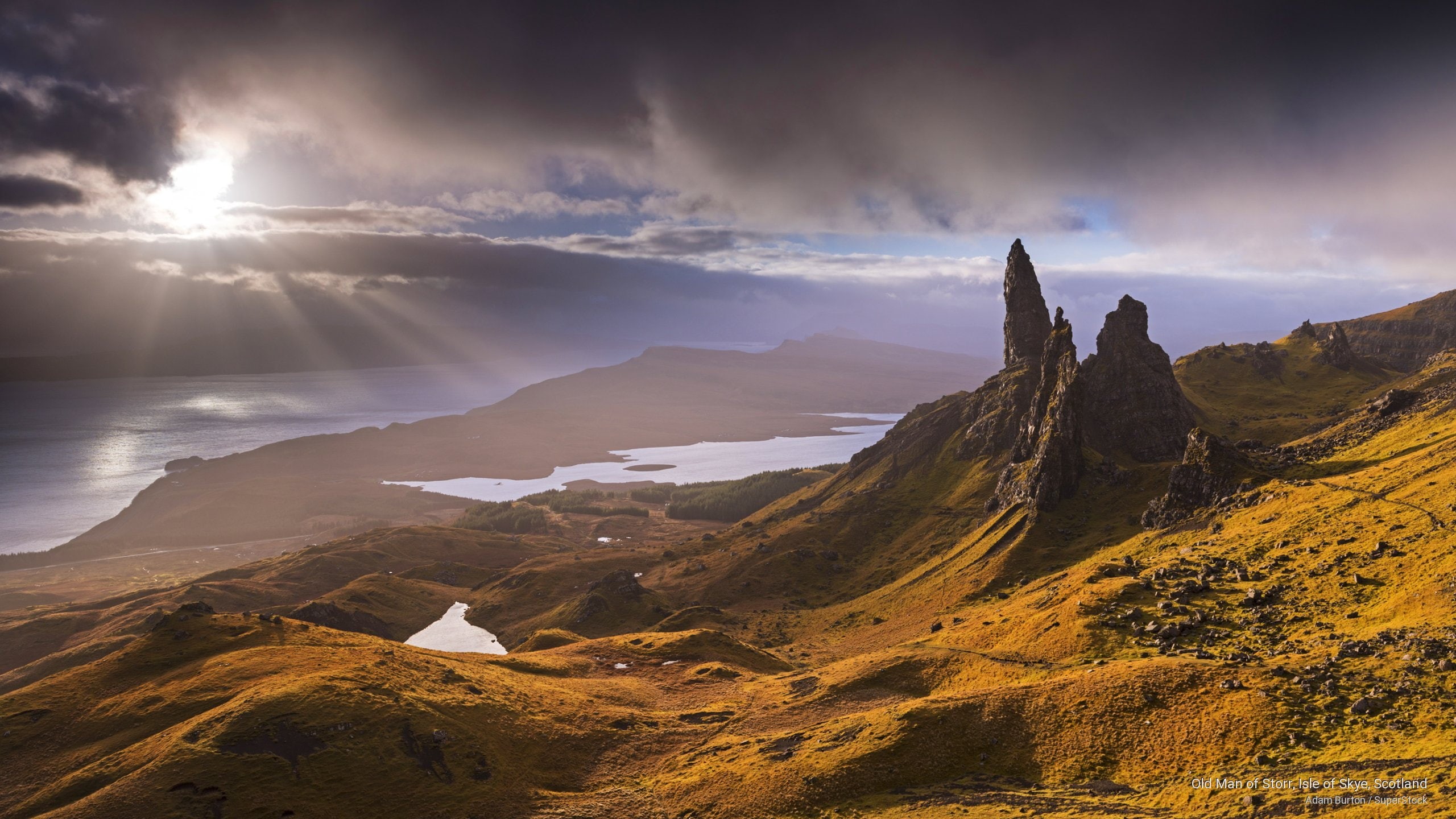 man, Europe, isle, skye, scotland, 2K, old, storr, HD Wallpaper