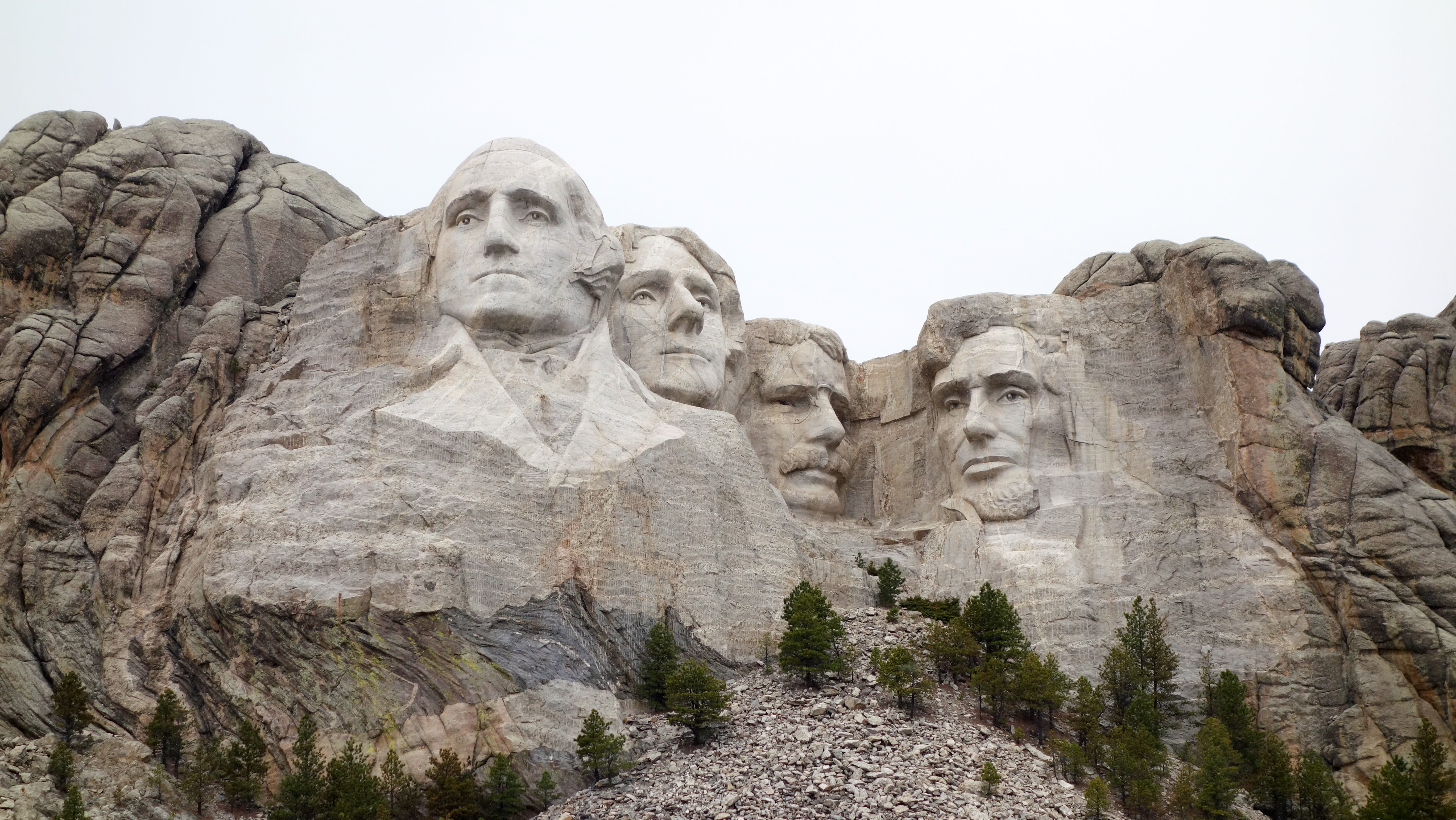 nature, architecture, the past, day, travel destinations, craft, rushmore, solid, black hills, abraham lincoln, human representation, representation, america, HD Wallpaper