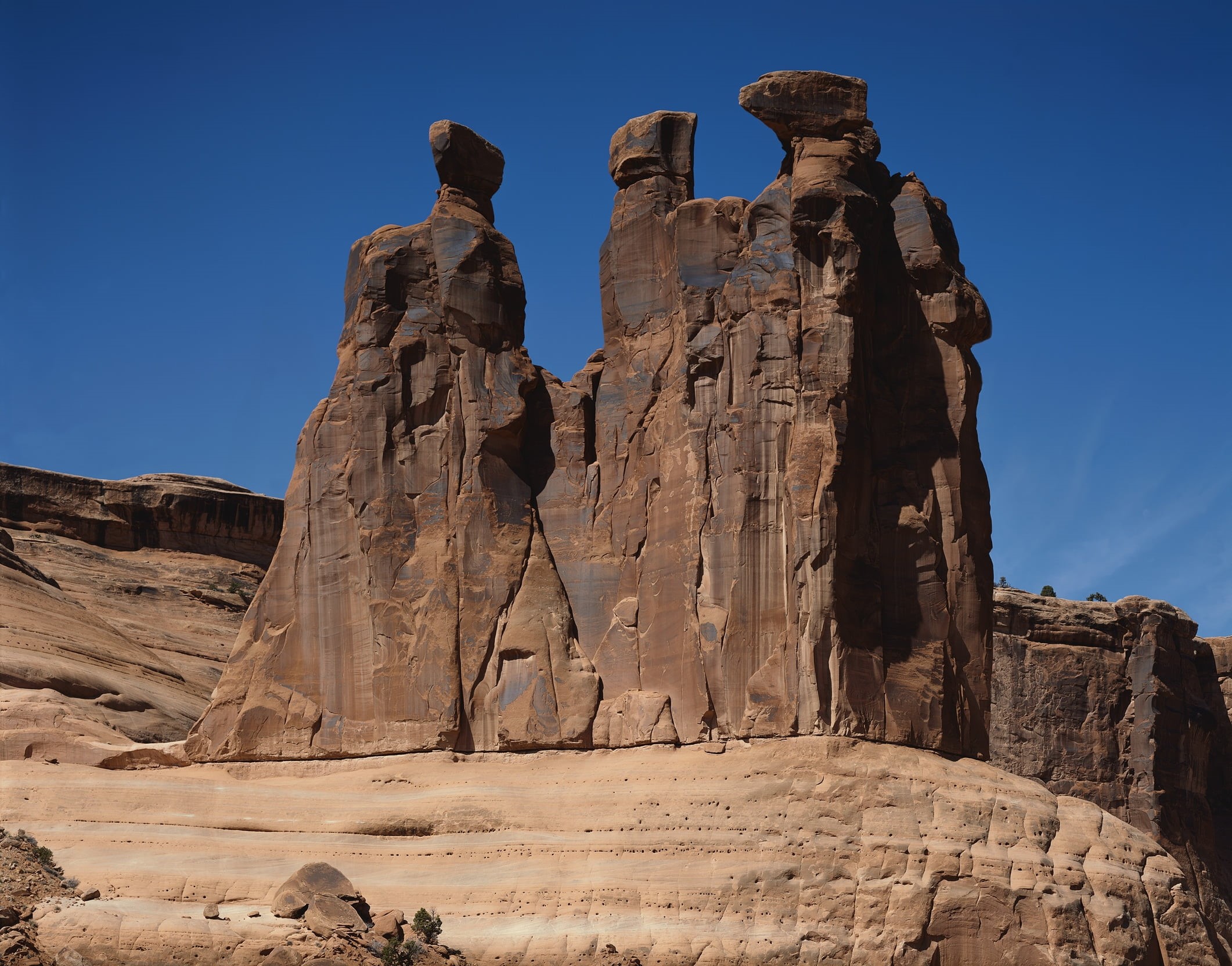 travel Destinations, physical geography, scenics, built structure, clear sky, solid, history, beauty In Nature, rock Formation, landscape, sky, formation, HD Wallpaper