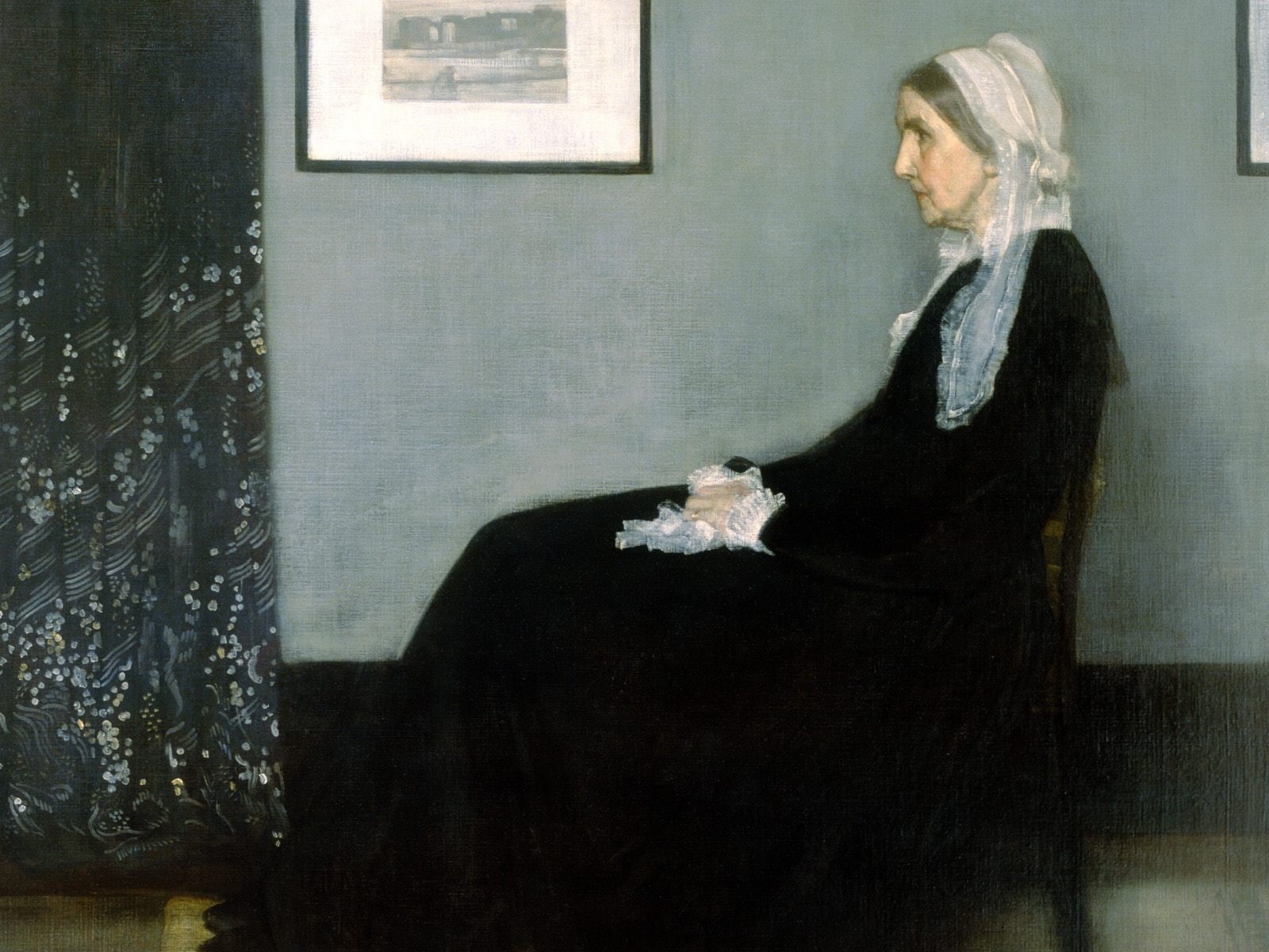 720P, paintings, whistler, james, mcneill, mother, whistler 039 s, abbott, HD Wallpaper