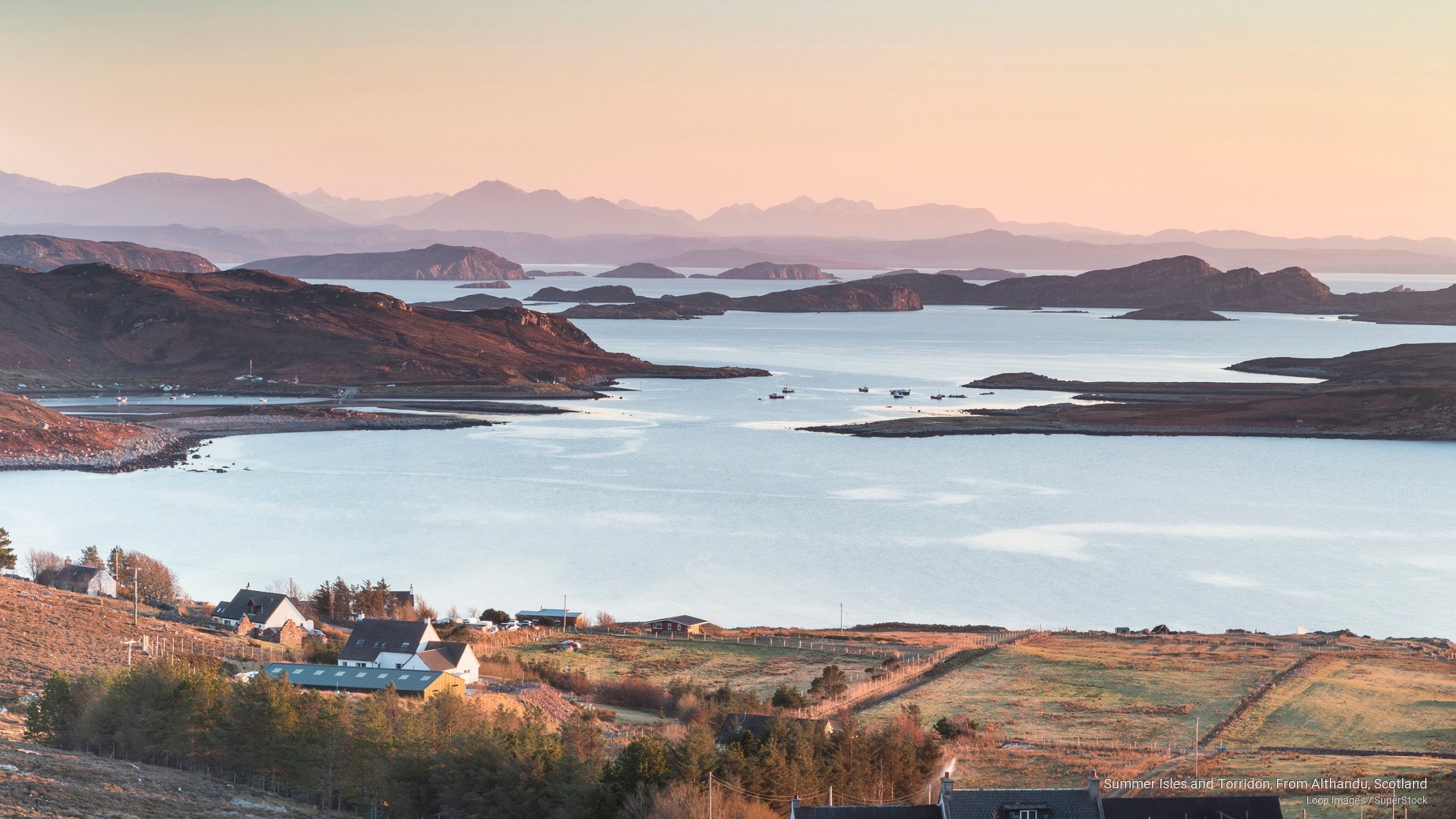 summer, althandu, torridon, isles, 2K, scotland, Europe, HD Wallpaper