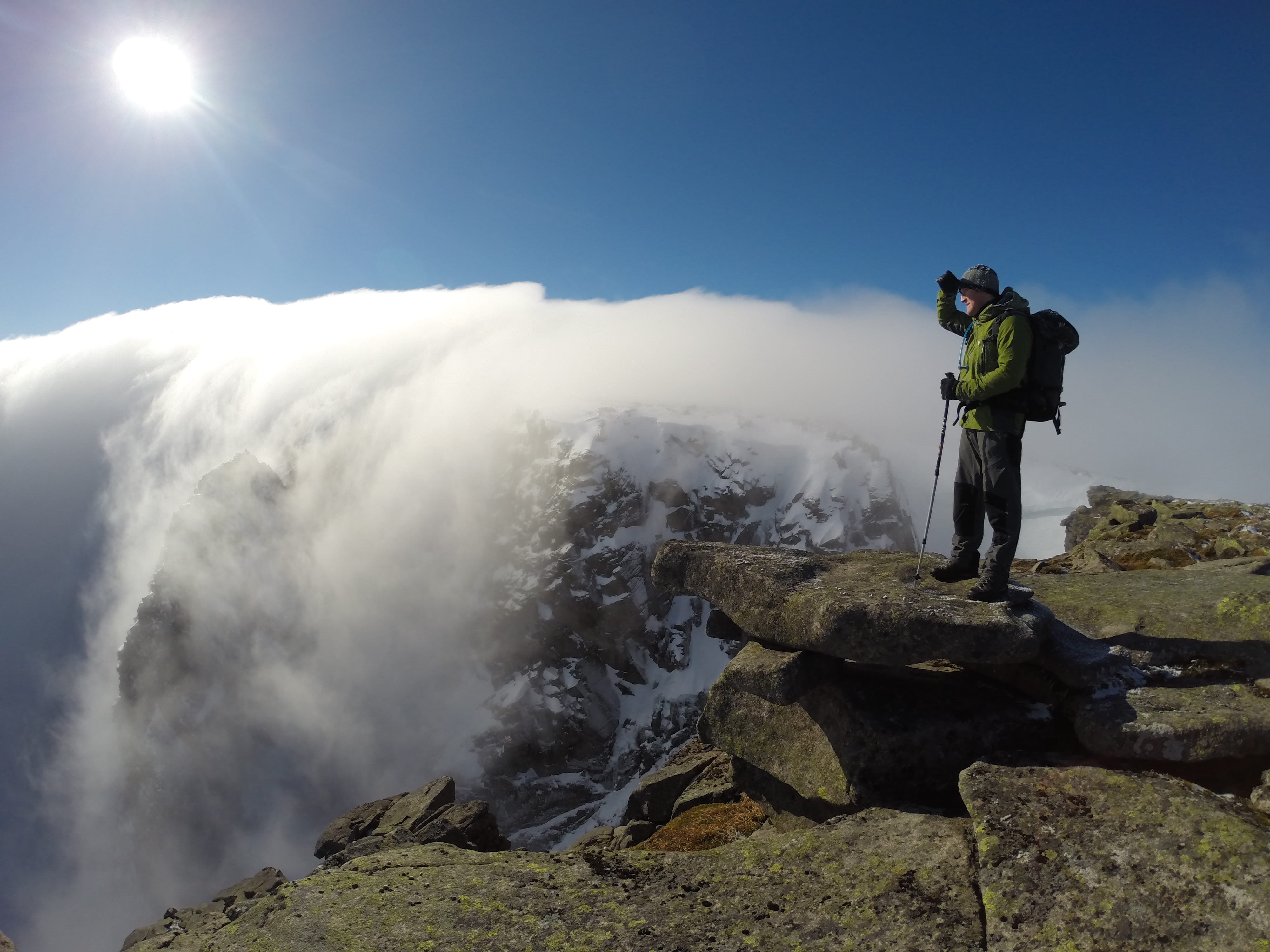 lochnagar, mountain, leisure activity, standing, rock, mature men, men, 4K, nature, outdoors, one person, scenics - nature, summit, rock - object, real people, HD Wallpaper