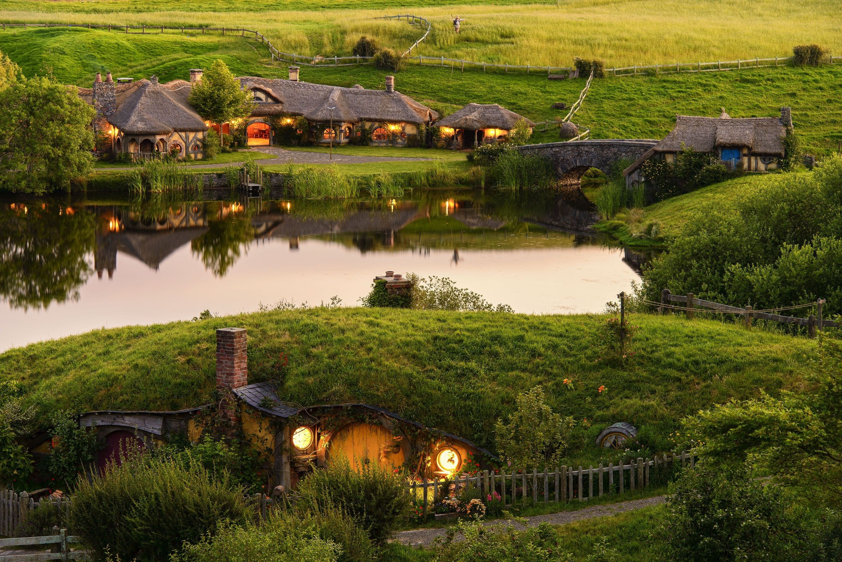 2K, hobbiton, HD Wallpaper