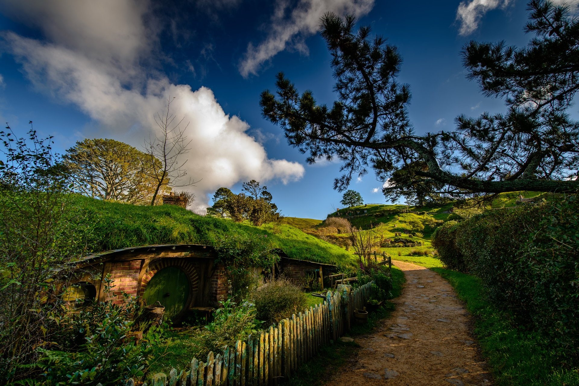 1080P, Hobbiton, Man Made, HD Wallpaper