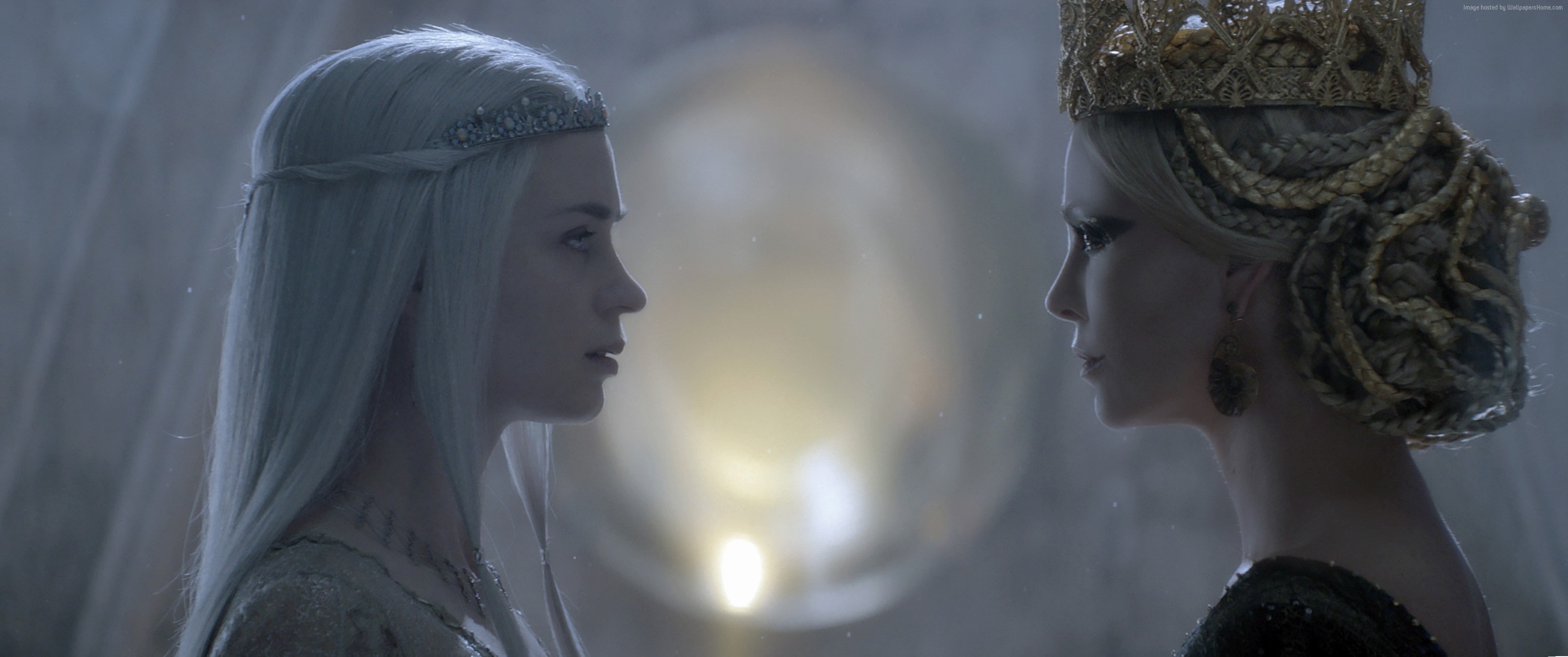 Best Movies, Charlize Theron, The Huntsman Winters War, 2K, Emily Blunt, HD Wallpaper