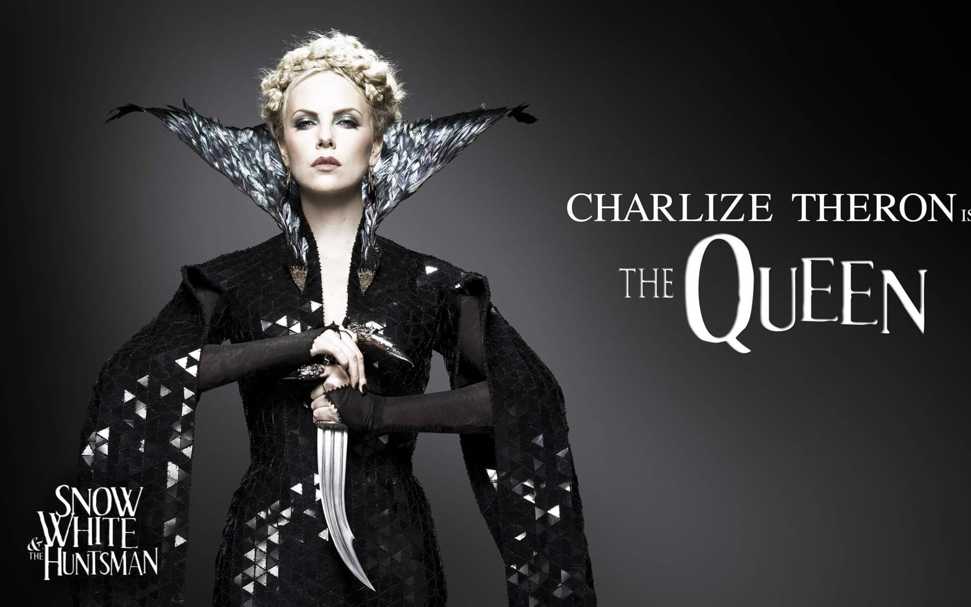 Charlize, Huntsman, queen, White, 1080P, Snow, Theron, HD Wallpaper