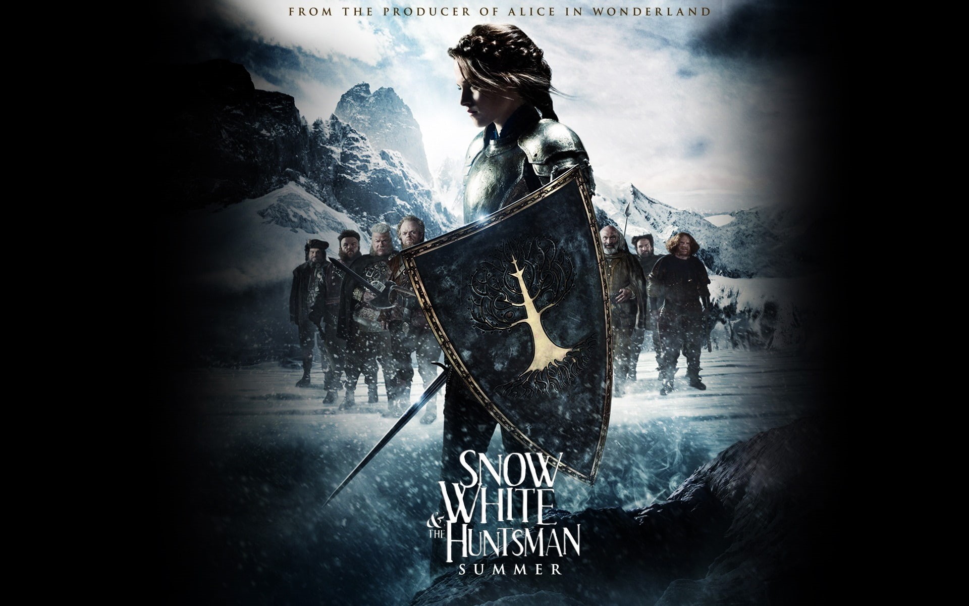 snow, white, poster, movie, 1080P, huntsman, HD Wallpaper
