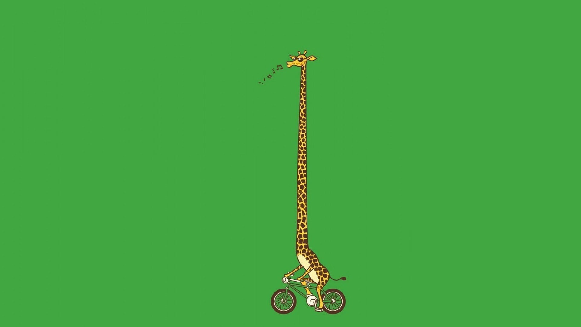 day, giraffes, animal, retro styled, indoors, copy space, machinery, electric lamp, single object, cut out, green color, metal, animal themes, green background, HD Wallpaper