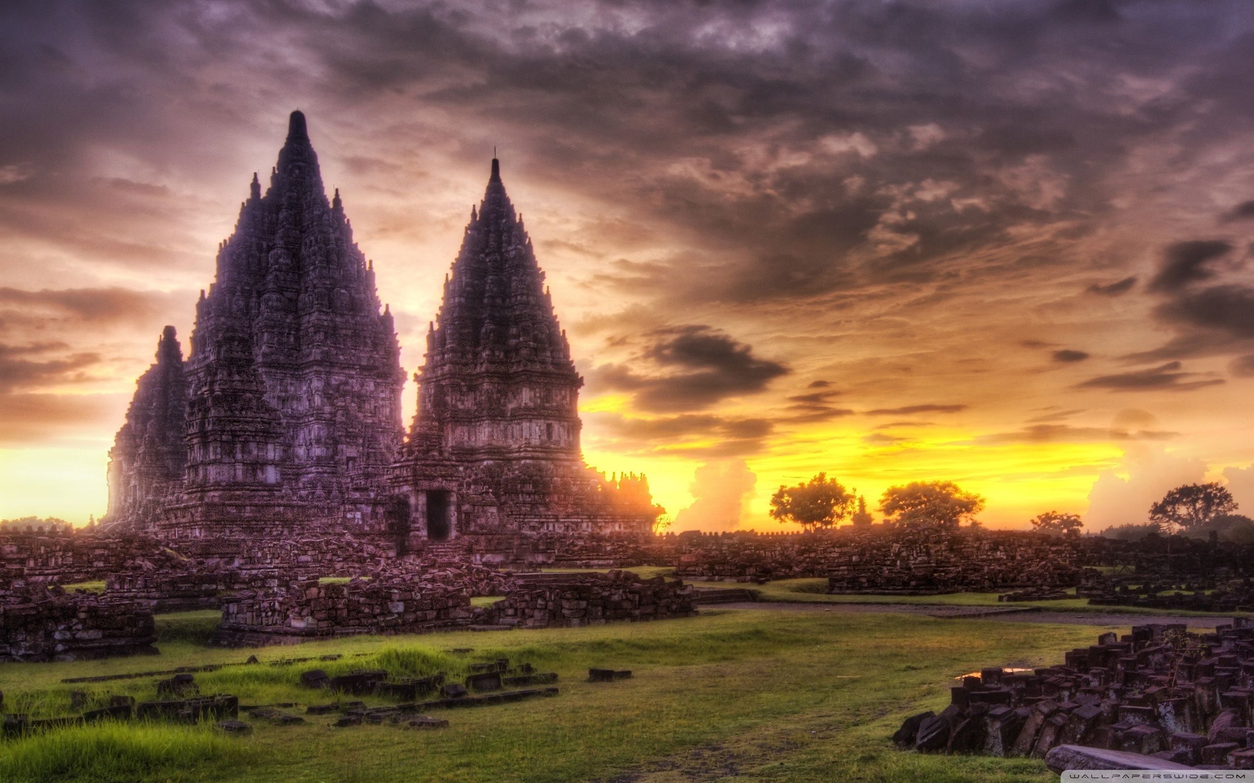 temple, 2K, prambanan, Indonesia, HD Wallpaper