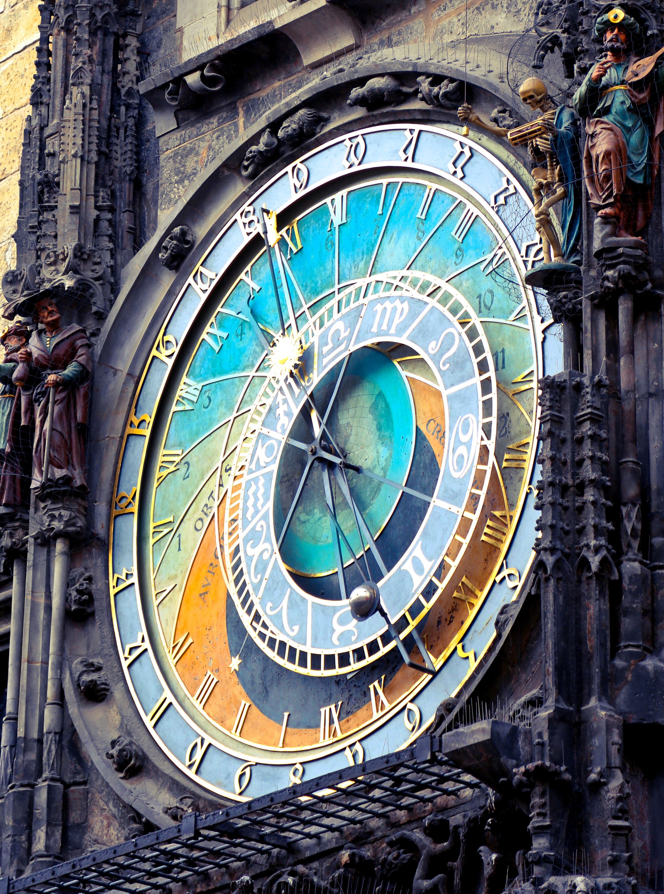 outdoor, monument, travel destinations, european, astronomical clock, tourism, square, astronomy, astronomical, sightseeing, tower, 2K, roman numeral, Phone HD Wallpaper
