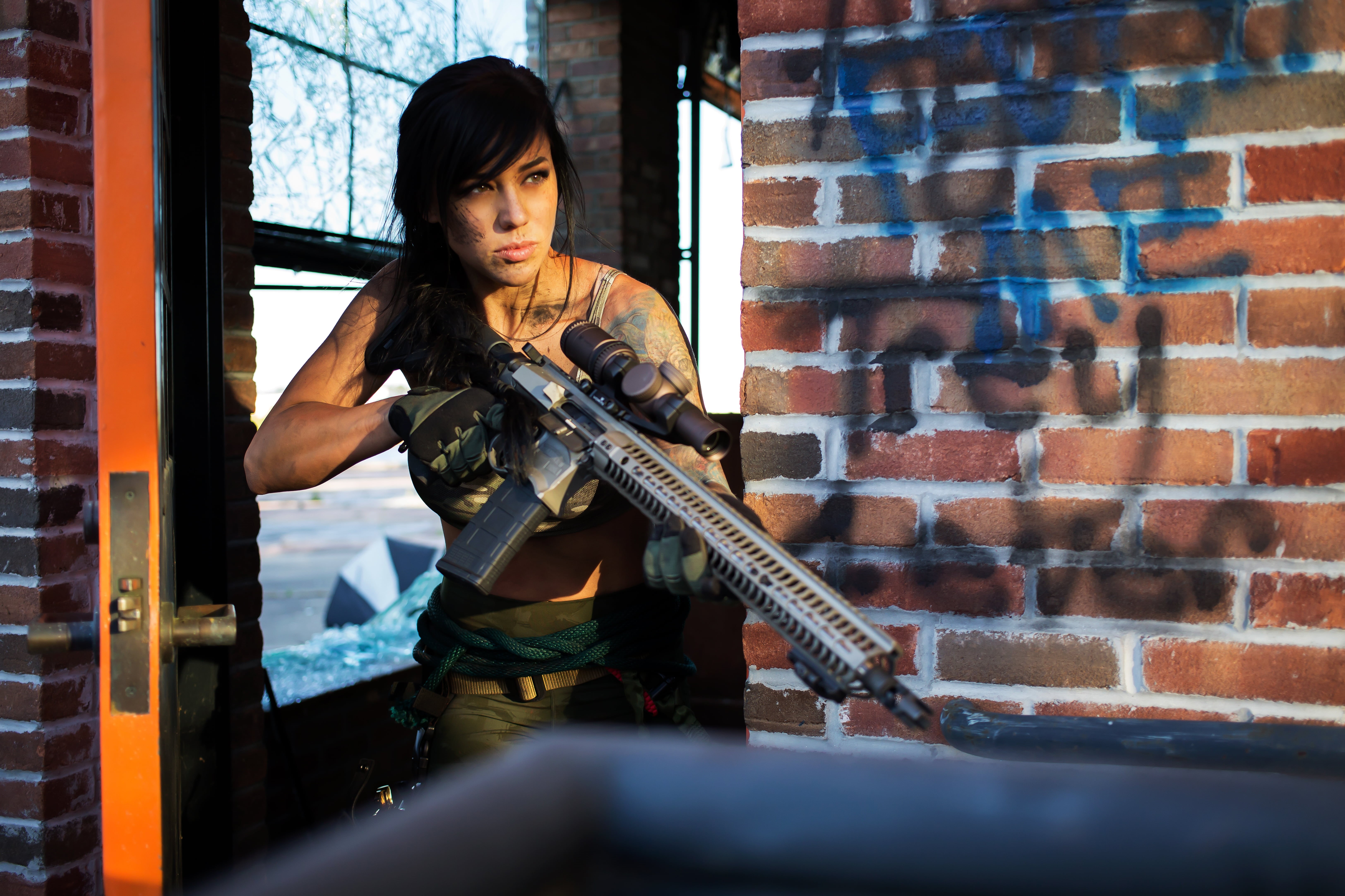5K, Alex Zedra, cosplay, HD Wallpaper