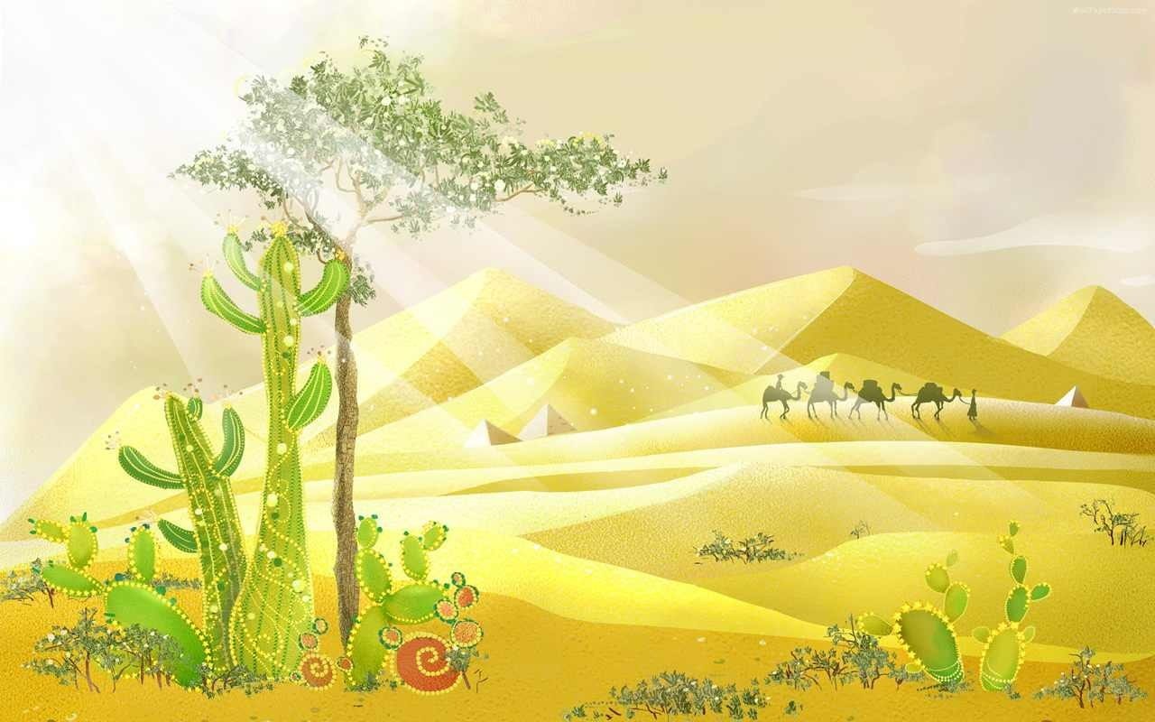 springtime, no people, 720P, water, green color, freshness, desert, healthy eating, growth, sand, flowering plant, tree, herb, close-up, beauty in nature, HD Wallpaper