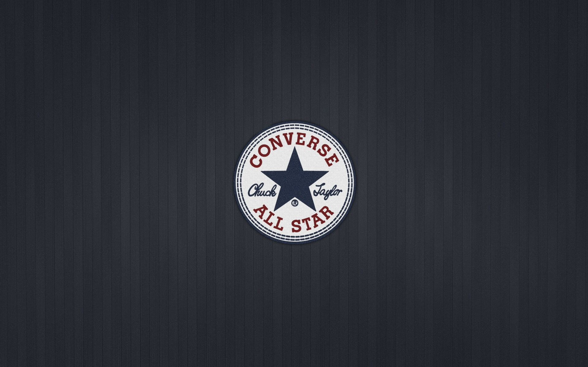 wall clock, black background, copy space, clock face, instrument of time, no people, converse, clock, logo, star, circle, geometric shape, studio shot, HD Wallpaper