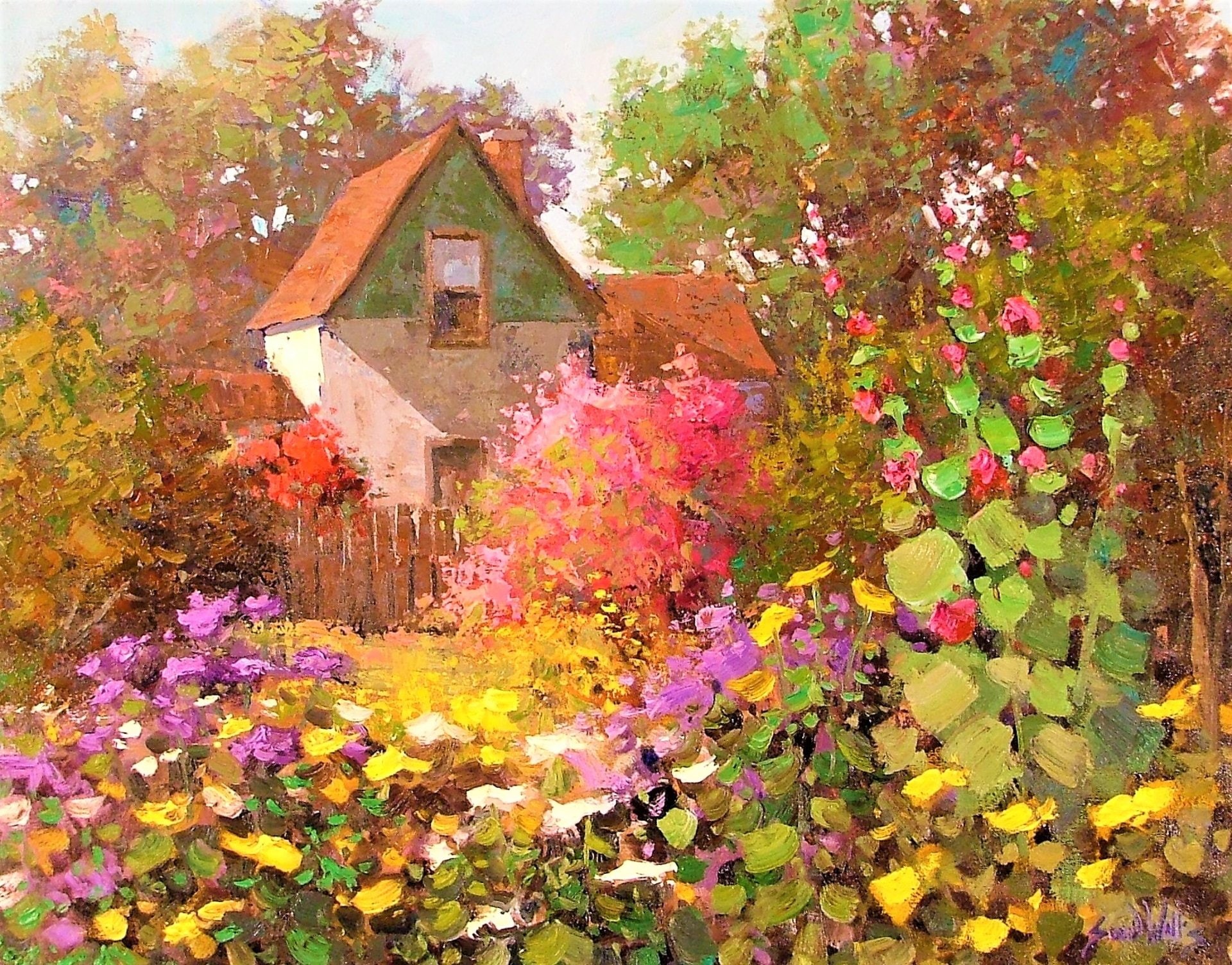 Painting, Impressionist, Colors, Artistic, Colorful, 1080P, HD Wallpaper