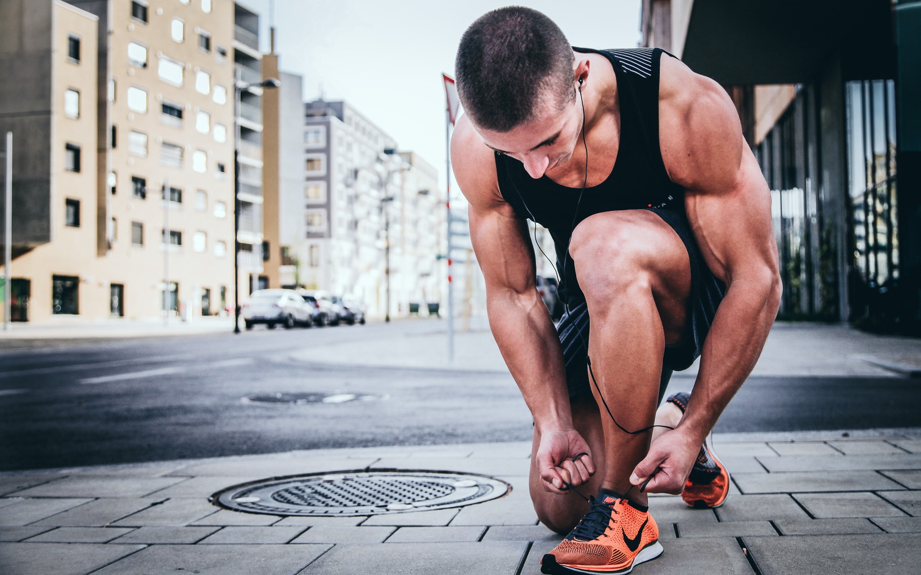 athlete, sport, 2K, muscles, men, Runner, HD Wallpaper