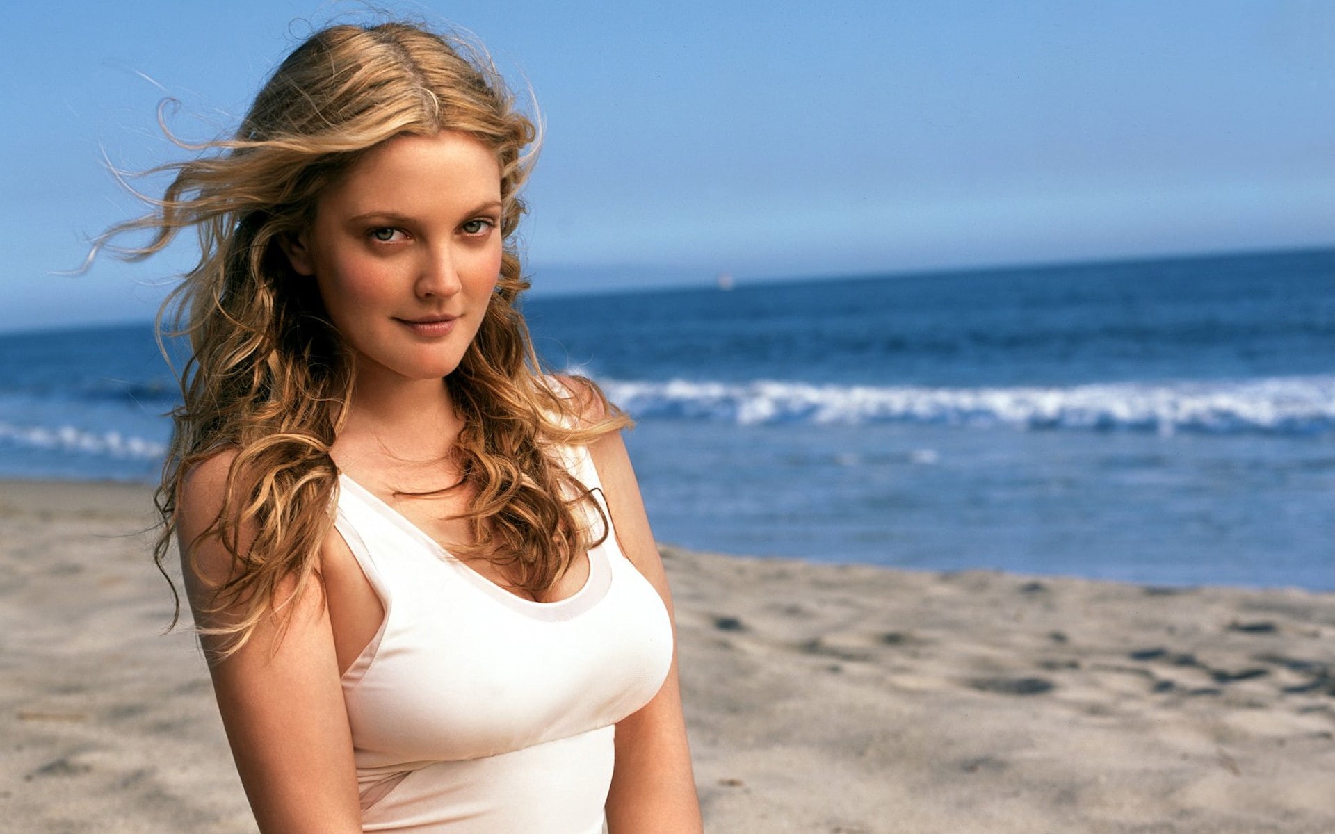 barrymore, 1080P, drew, HD Wallpaper