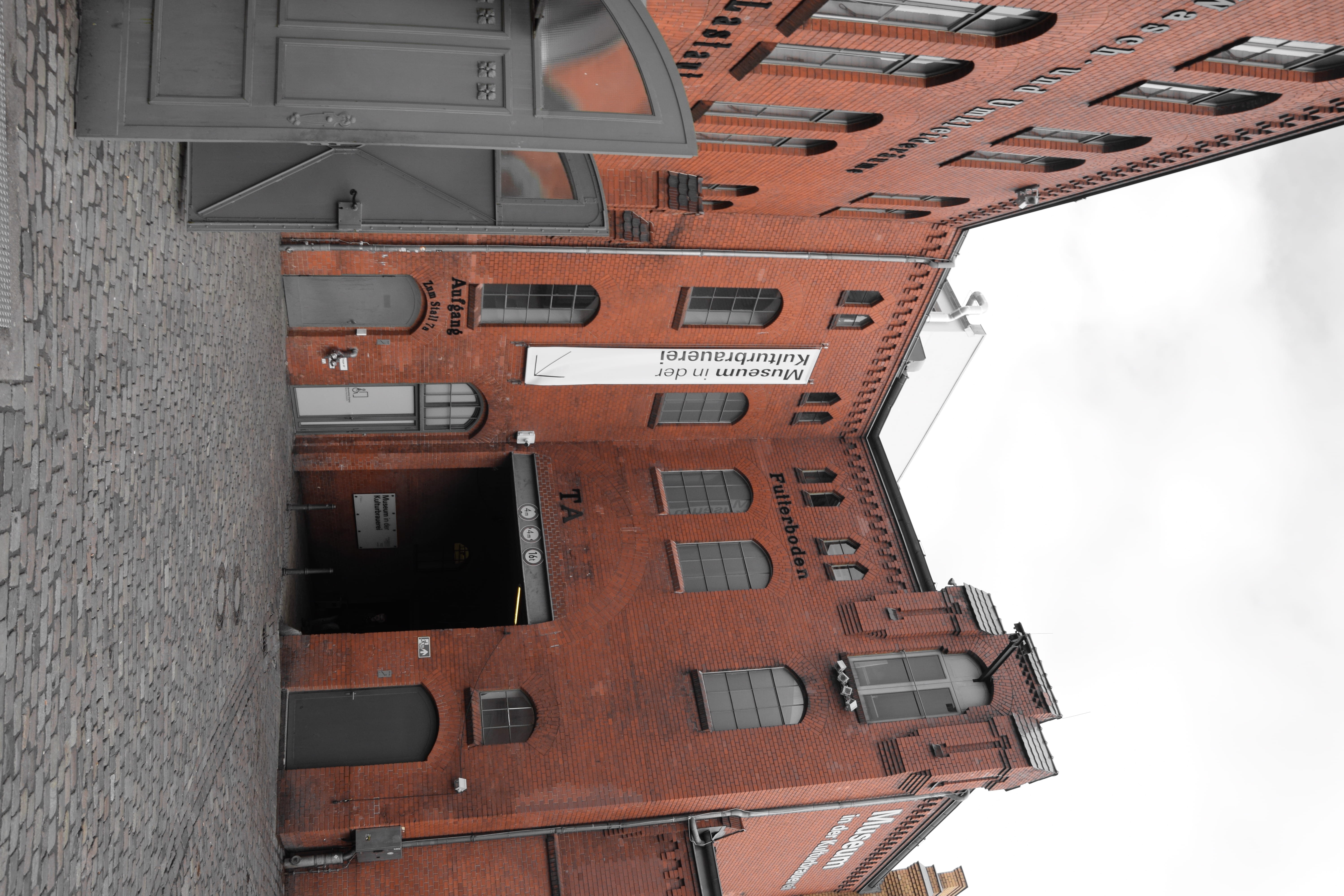 built structure, berlin, high rise, directly below, brick, germany, residential district, german, factory, street, industry, no people, mode of transportation, HD Wallpaper