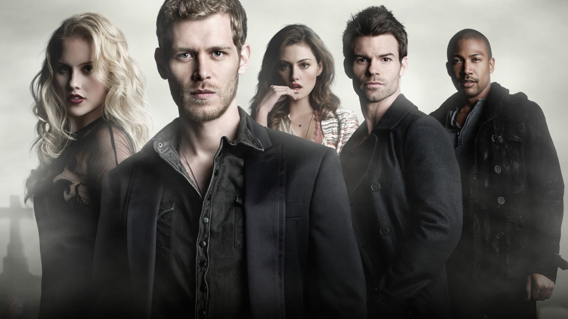standing, suit, real people, black, Niklaus Mikaelson, young men, digital composite, group of people, front view, young adult, togetherness, portrait, s, HD Wallpaper