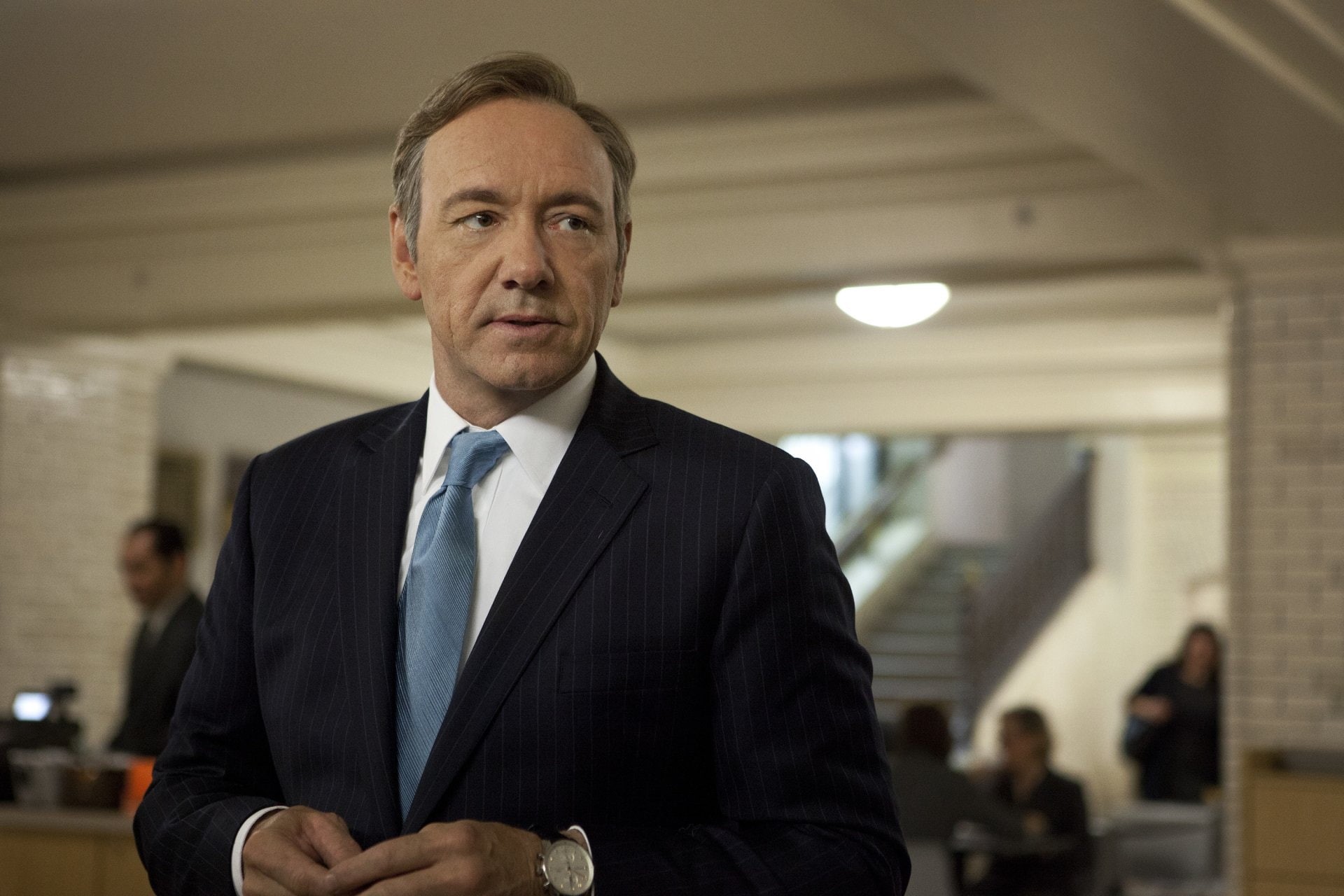 1080P, one person, Francis Underwood, portrait, males, corporate business, waist up, formal businesswear, men, mature men, TV Show, confidence, well-dressed, HD Wallpaper