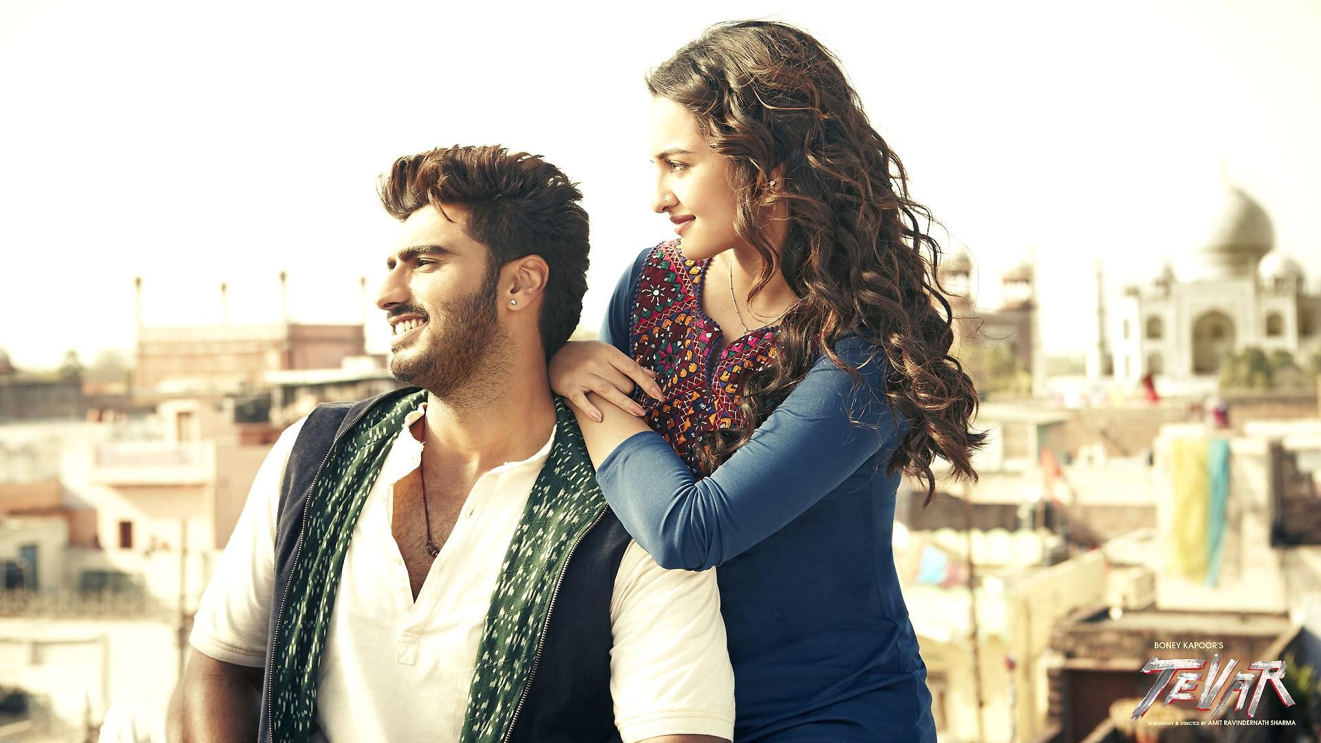 2014, sonakshi sinha, kapoor, arjun kapoor, bollywood movies, arjun, sonakshi, sinha, movies, tevar, bollywood, 1080P, HD Wallpaper